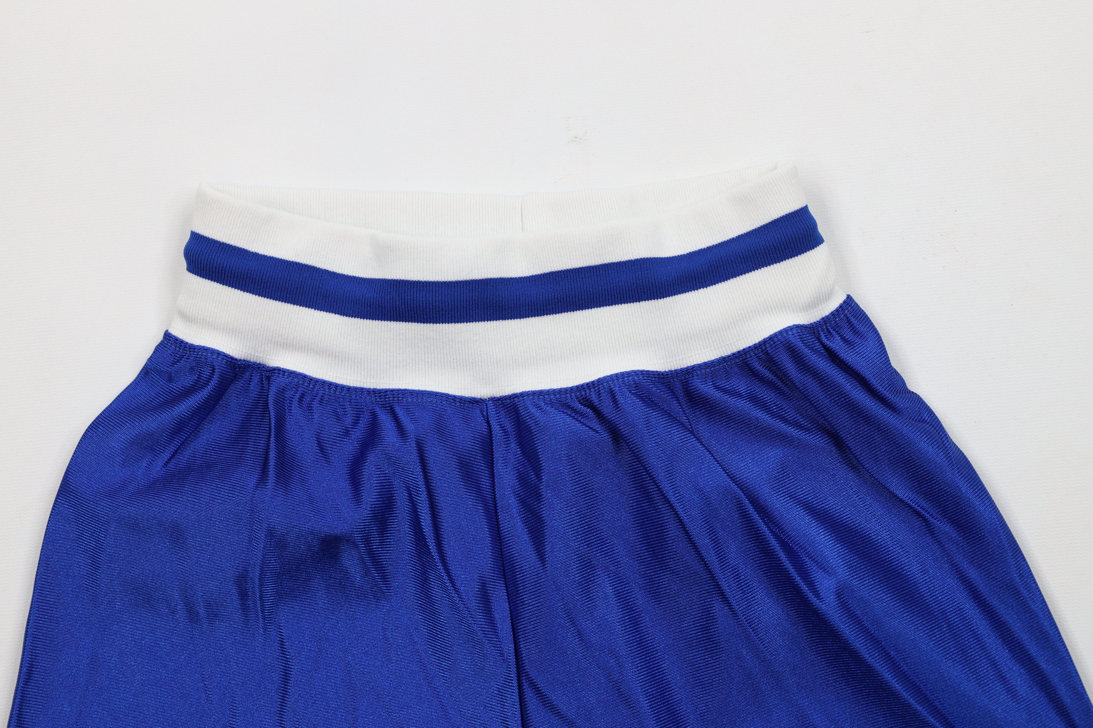 Vintage Vintage 90s Streetwear Silky Nylon Basketball Shorts USA Size 22" - 2 Thumbnail