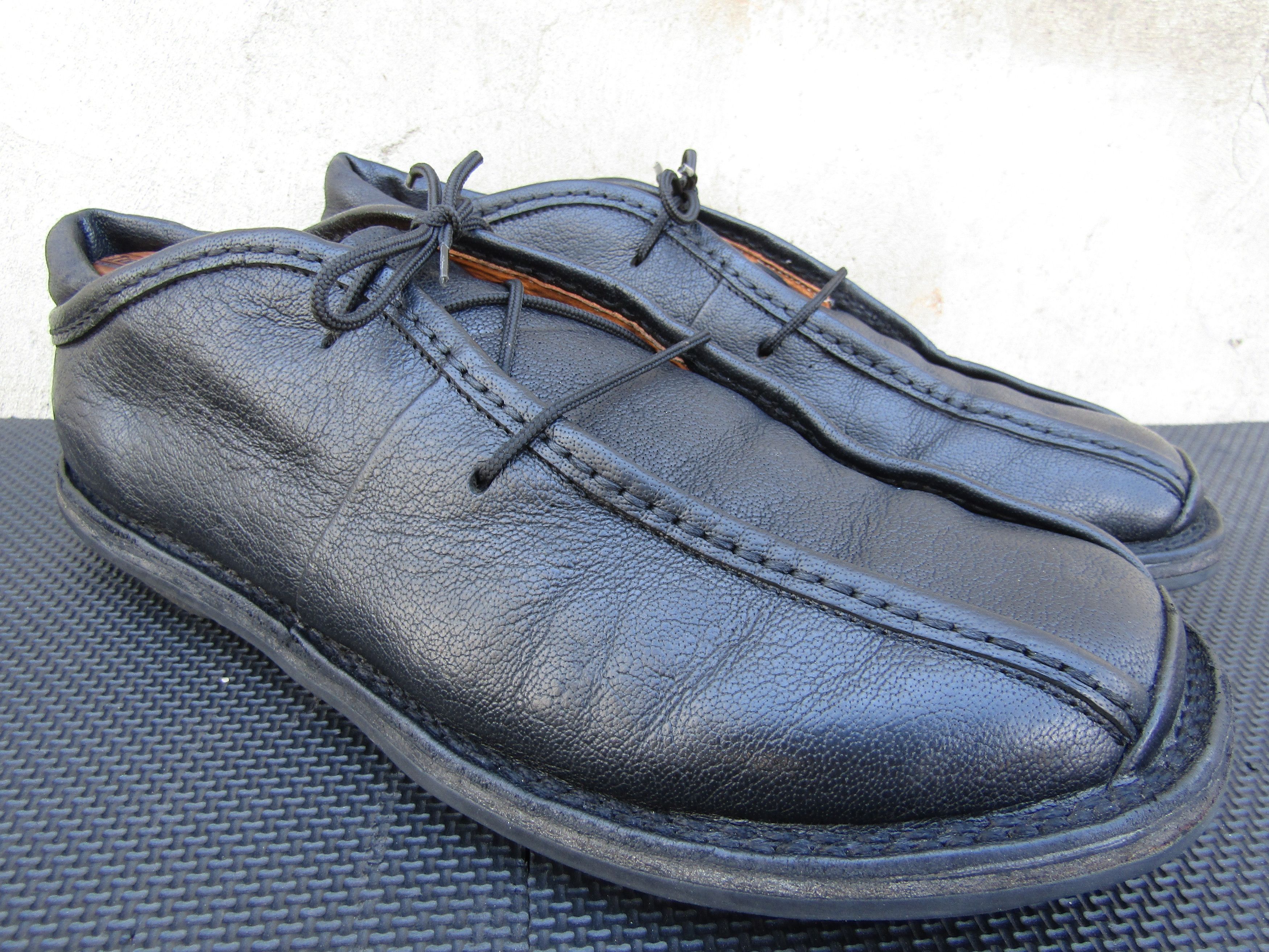 Trippen Trippen Women's Leather Black Medieval Size US 12 / EU 45 - 1 Thumbnail