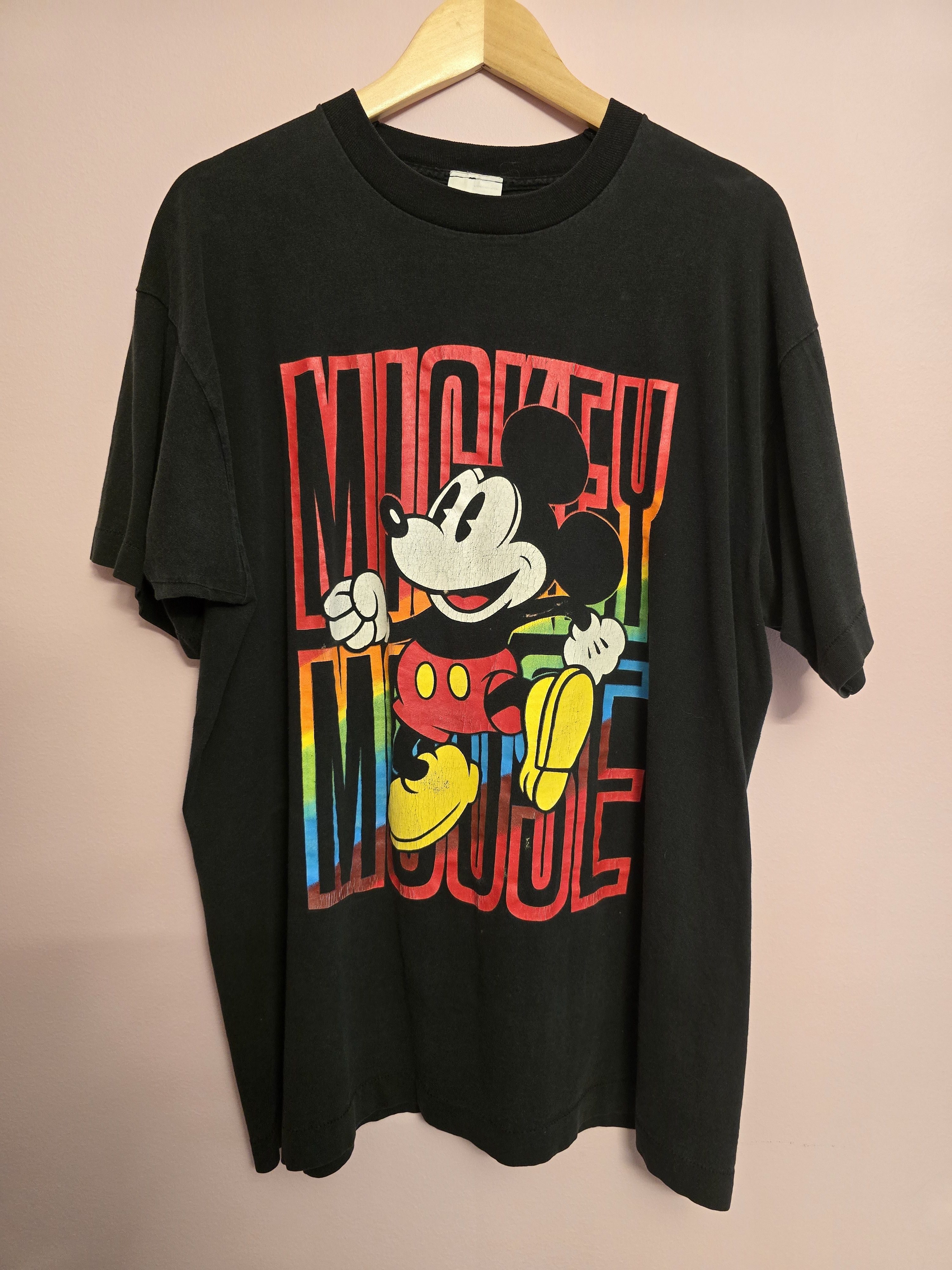 Vintage Vintage 90s Mickey Mouse Size US XL / EU 56 / 4 - 1 Thumbnail