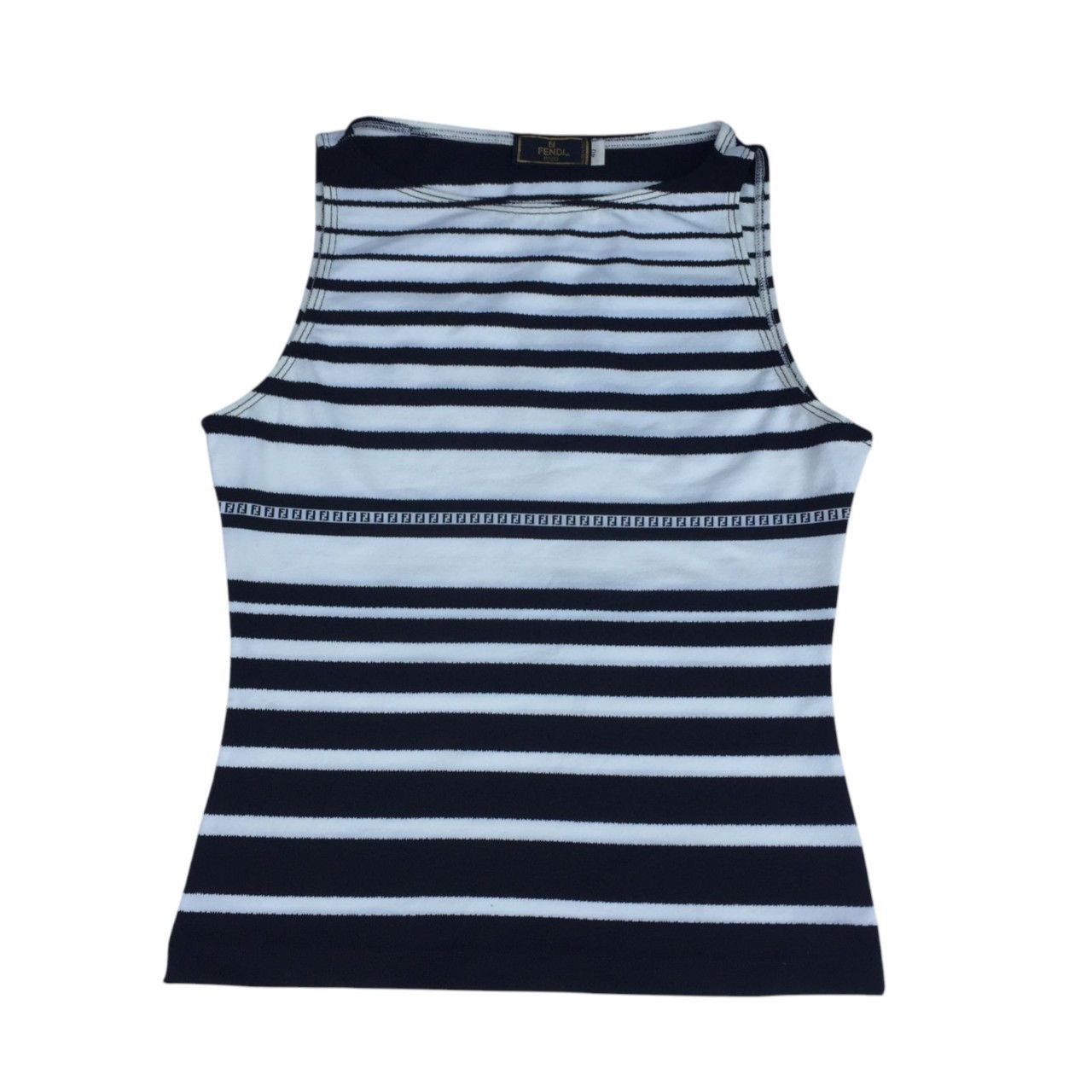 Fendi fendi striped tank top Size S / US 4 / IT 40 - 1 Thumbnail