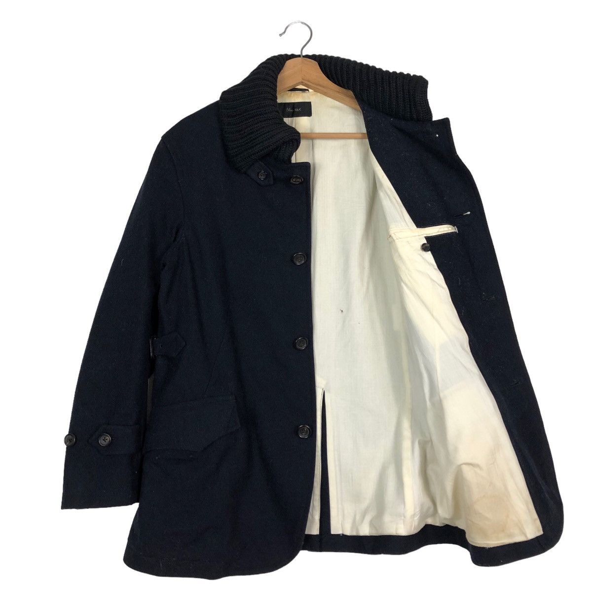 45rpm 🔥90’s Blue Work Wool Jacket Made in Japan Size US M / EU 48-50 / 2 - 9 Thumbnail