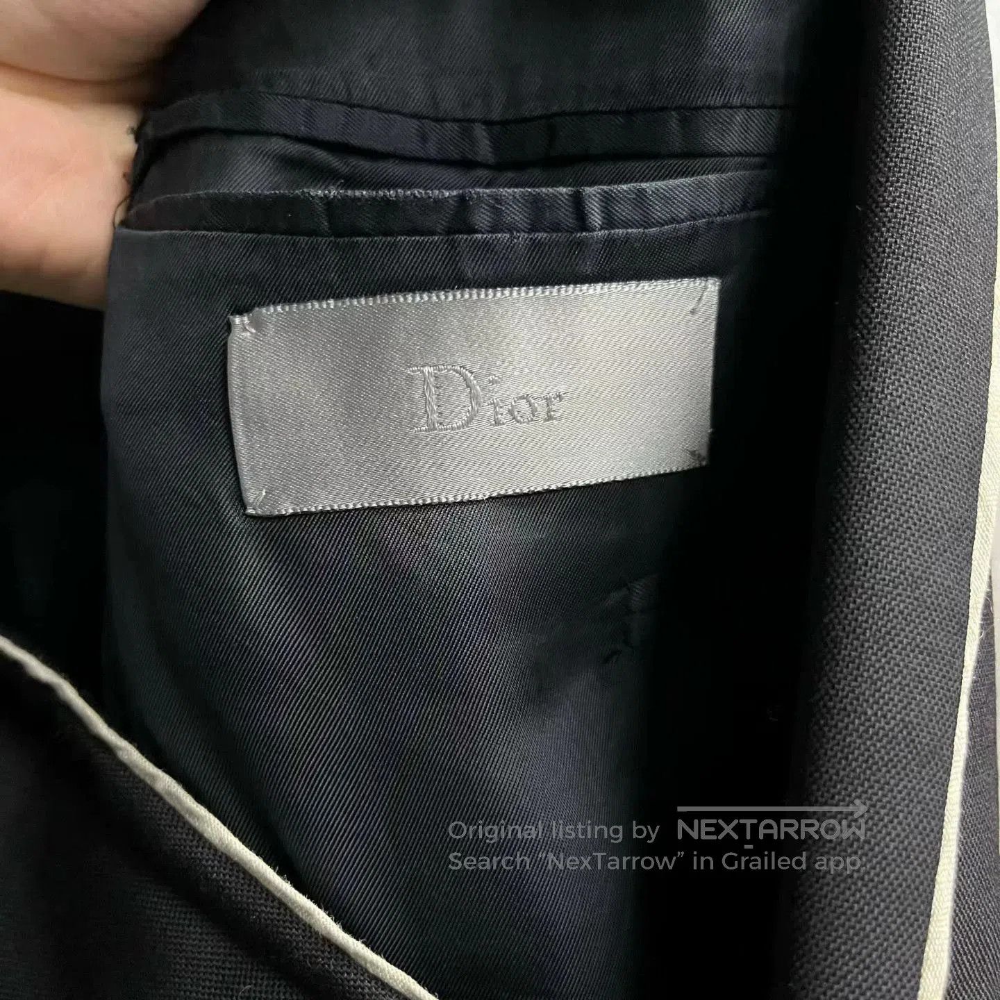 Dior Dior Classic Black Lapel Blazer. Size US S / EU 44-46 / 1 - 2 Thumbnail
