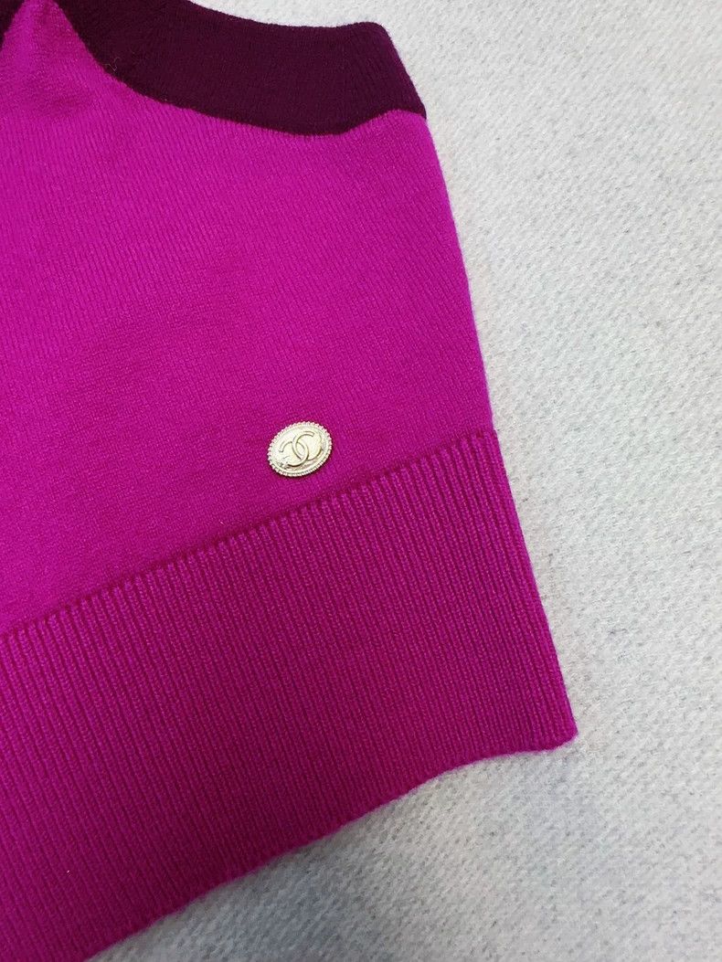 Chanel Chanel 20A Kangpeng Street Show Purple Cashmere Suspender Size XS / US 0-2 / IT 36-38 - 4 Thumbnail