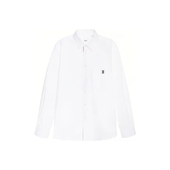 Burberry Burberry Classic Long Sleeve Logo Shirt for Men Size US S / EU 44-46 / 1 - 1 Thumbnail