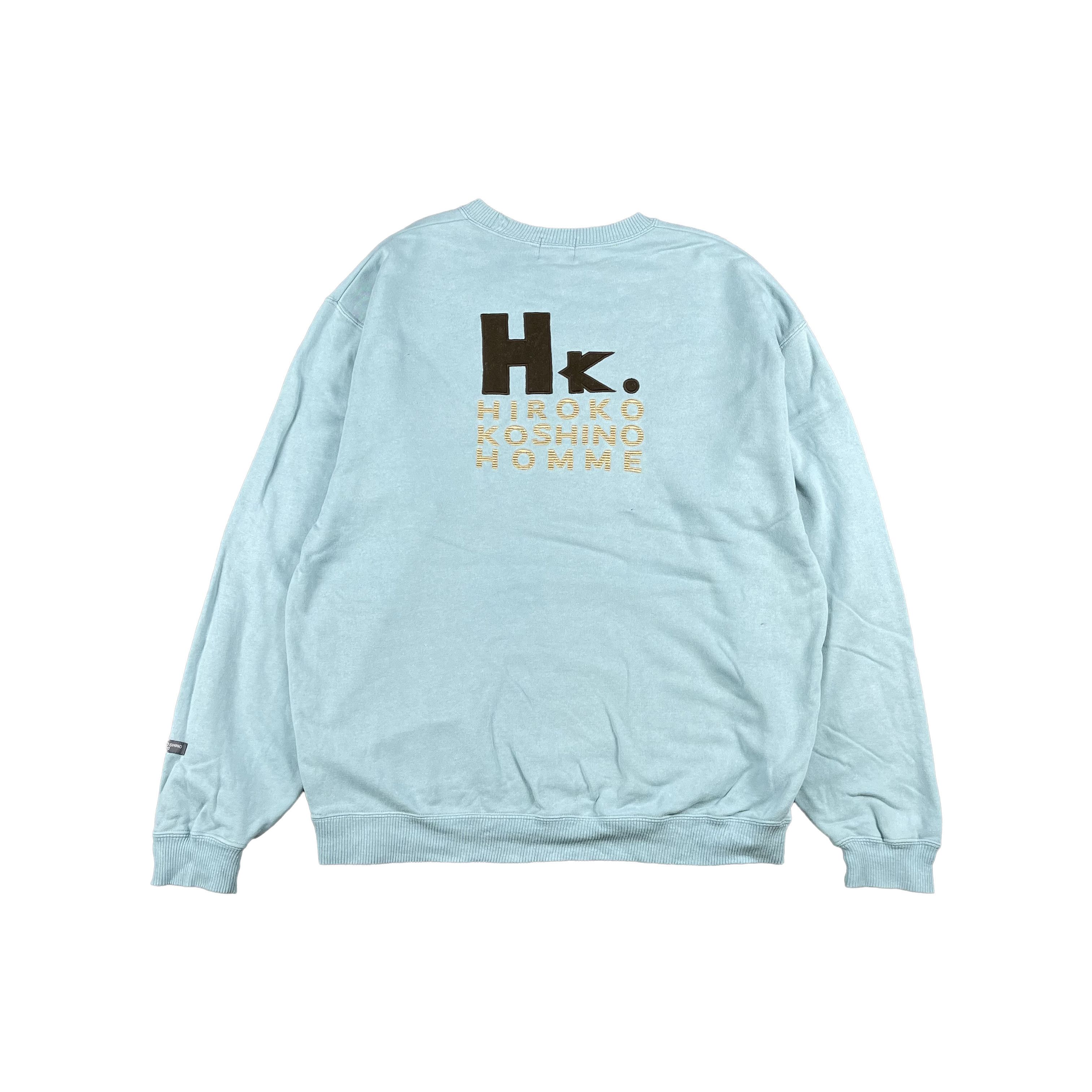 Hiroko Koshino Homme Hiroko Koshino Homme Sweatshirt F47 Size US L / EU 52-54 / 3 - 2 Thumbnail