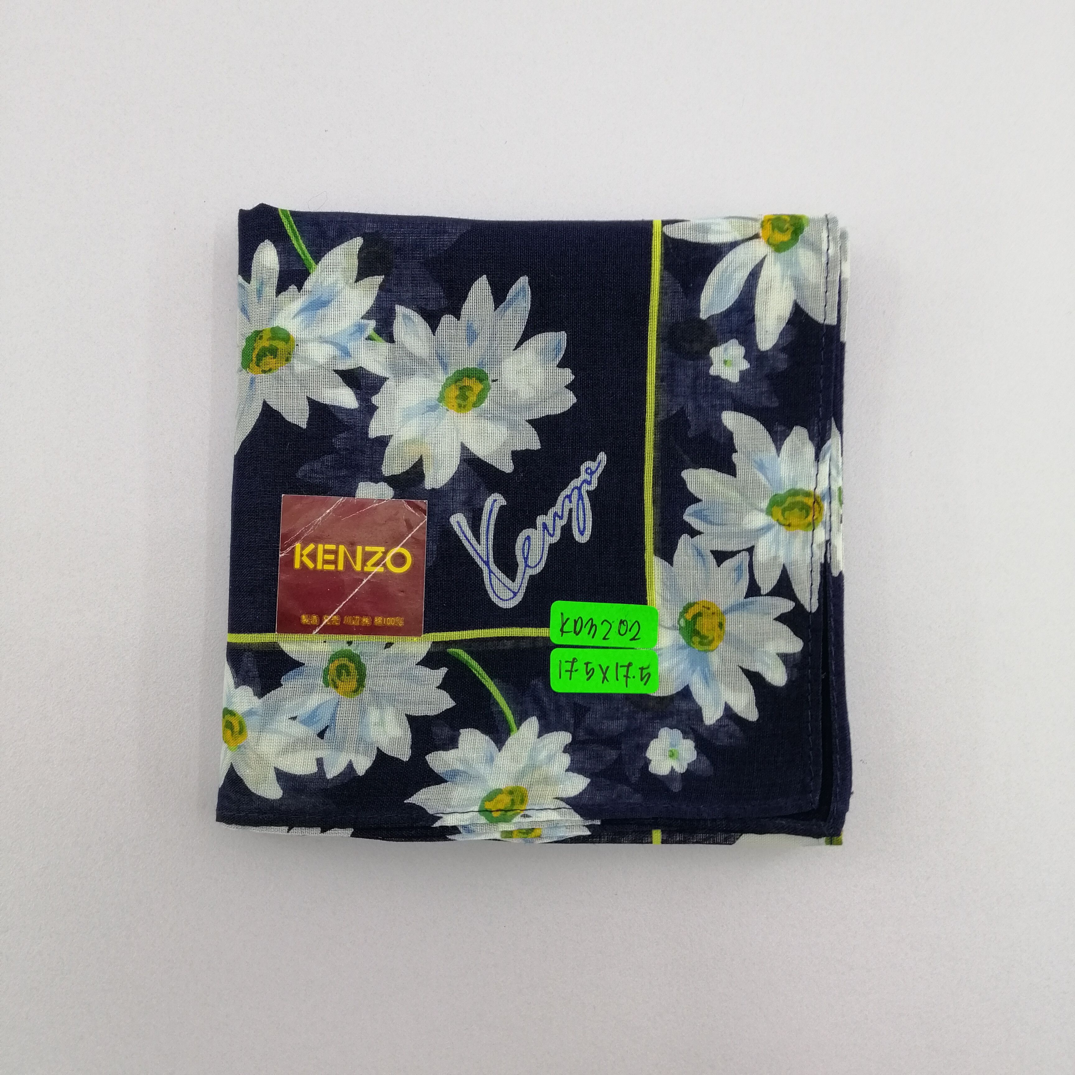 Kenzo × Vintage Kenzo Handkerchief/Neckerchief/Bandana-KD3202 Size ONE SIZE - 6 Thumbnail