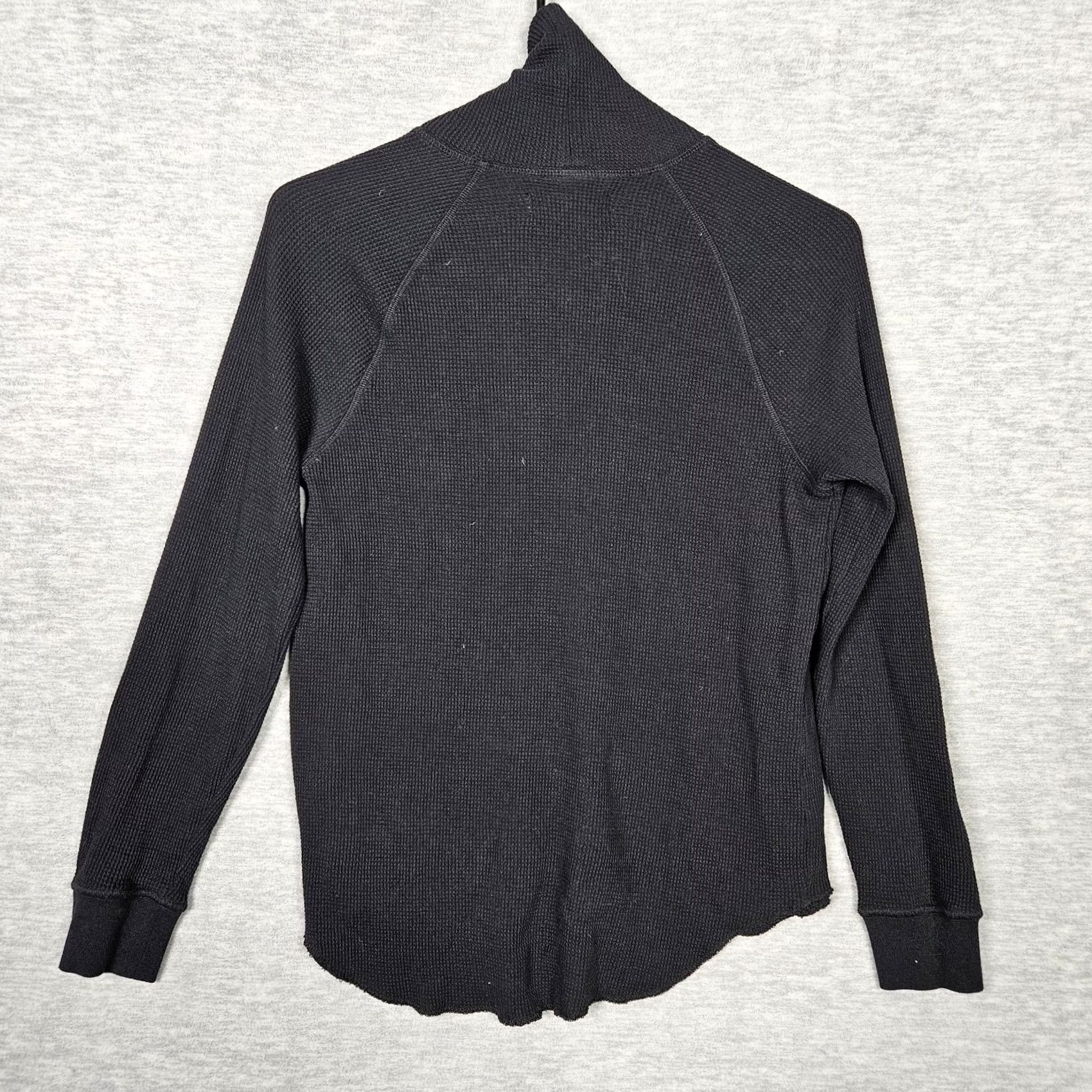 Everlane Everlane Women's Black Turtle Neck Long Sleeve Solid Cotton Sweater S Regular Adult Womens Pullover Knitted, Fall Spring Summer Winter, Casual, Shirt? Size S / US 4 / IT 40 - 6 Thumbnail