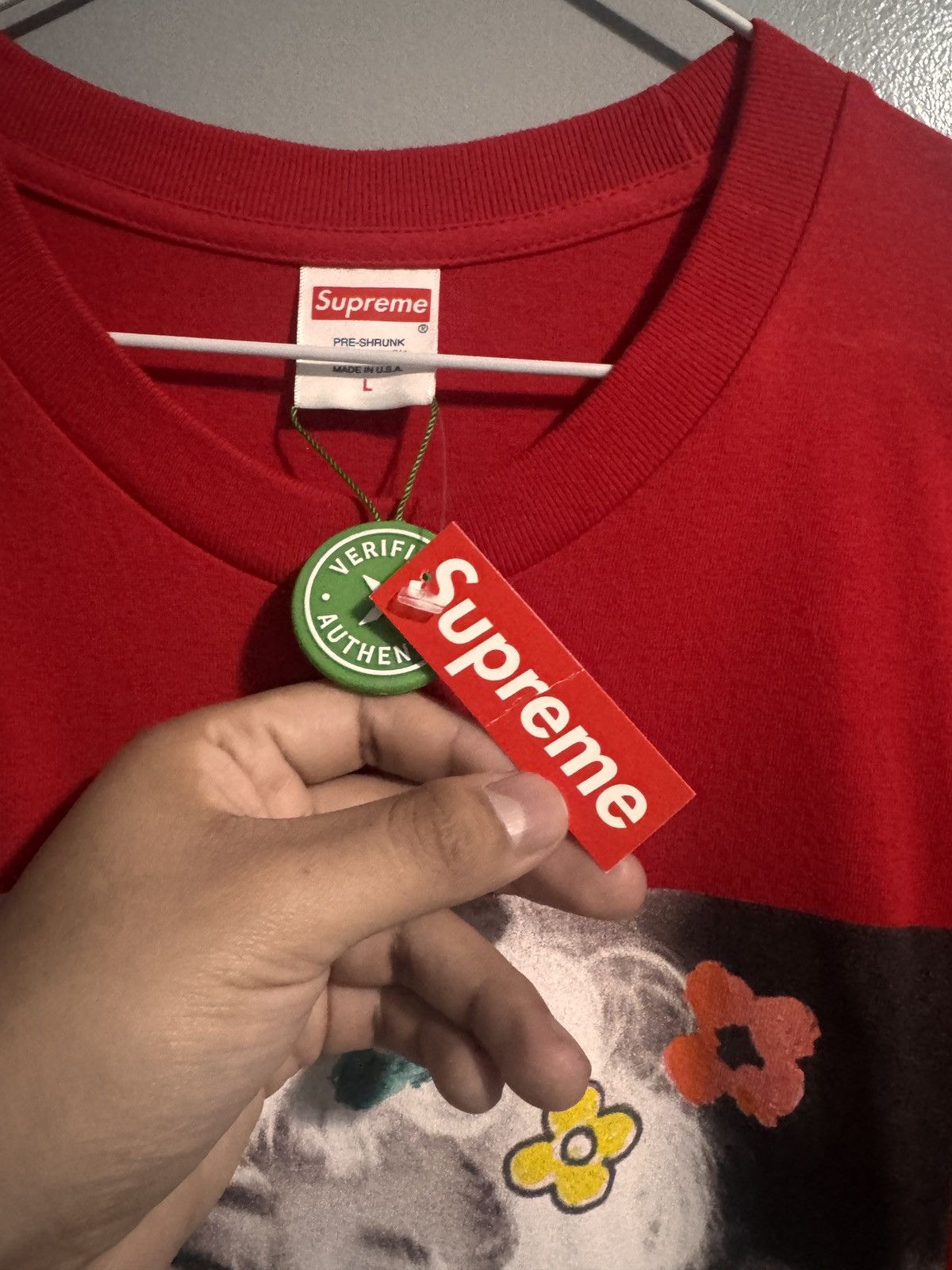 Supreme Supreme Naomi Tee SS20 NEW Size US L / EU 52-54 / 3 - 2 Thumbnail
