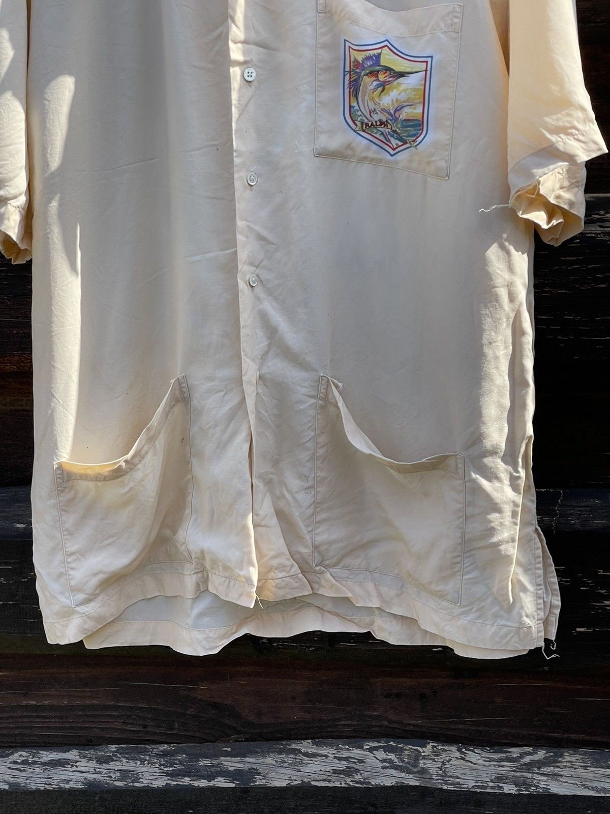 Polo Ralph Lauren 90’s Ralph Lauren Fishing vintage rayon shirt big logo Size US M / EU 48-50 / 2 - 10 Thumbnail