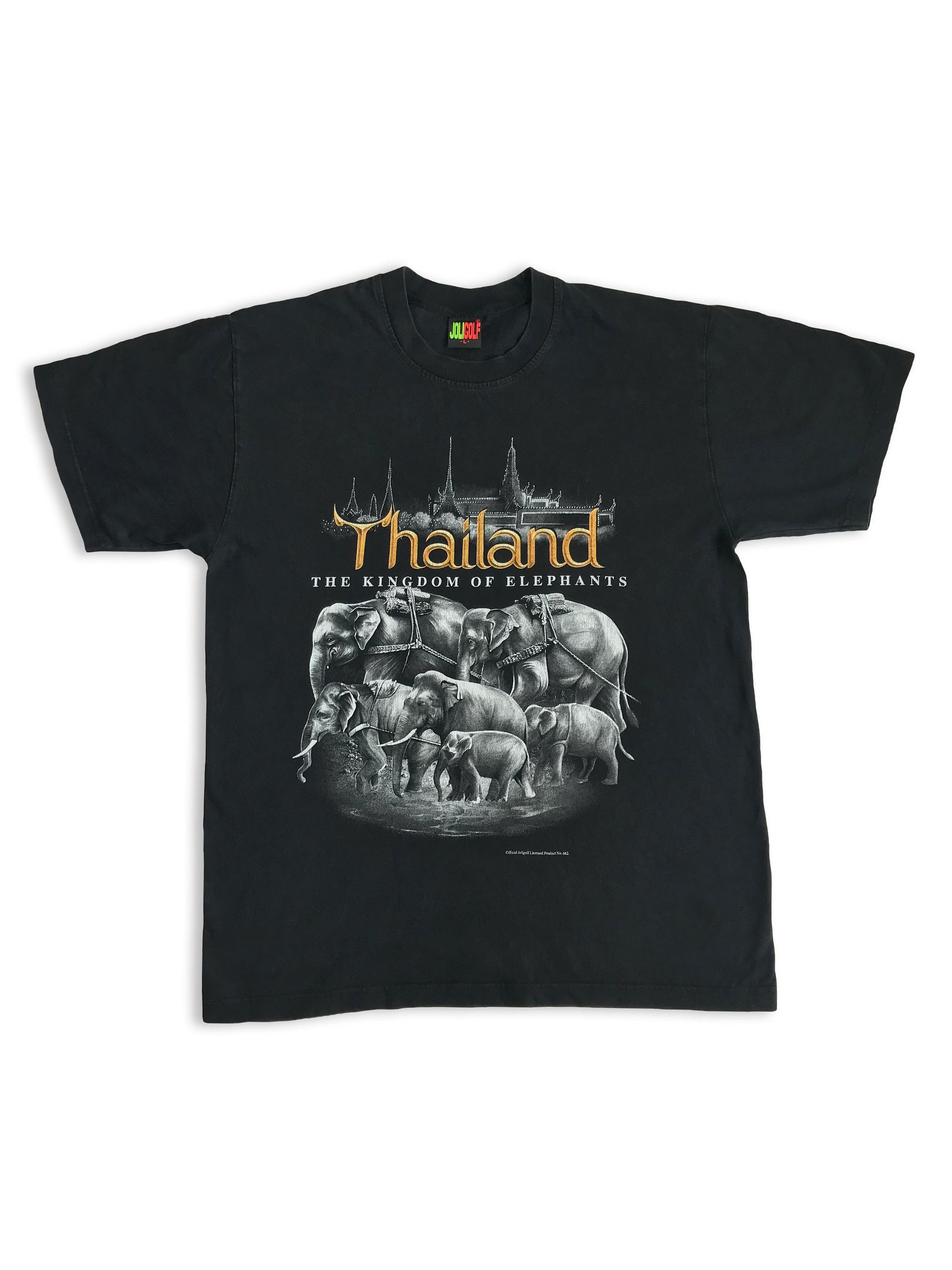 Vintage Vintage Y2K THAILAND T Shirt Elephants Tee Joli Golf Asia Size US L / EU 52-54 / 3 - 1 Thumbnail