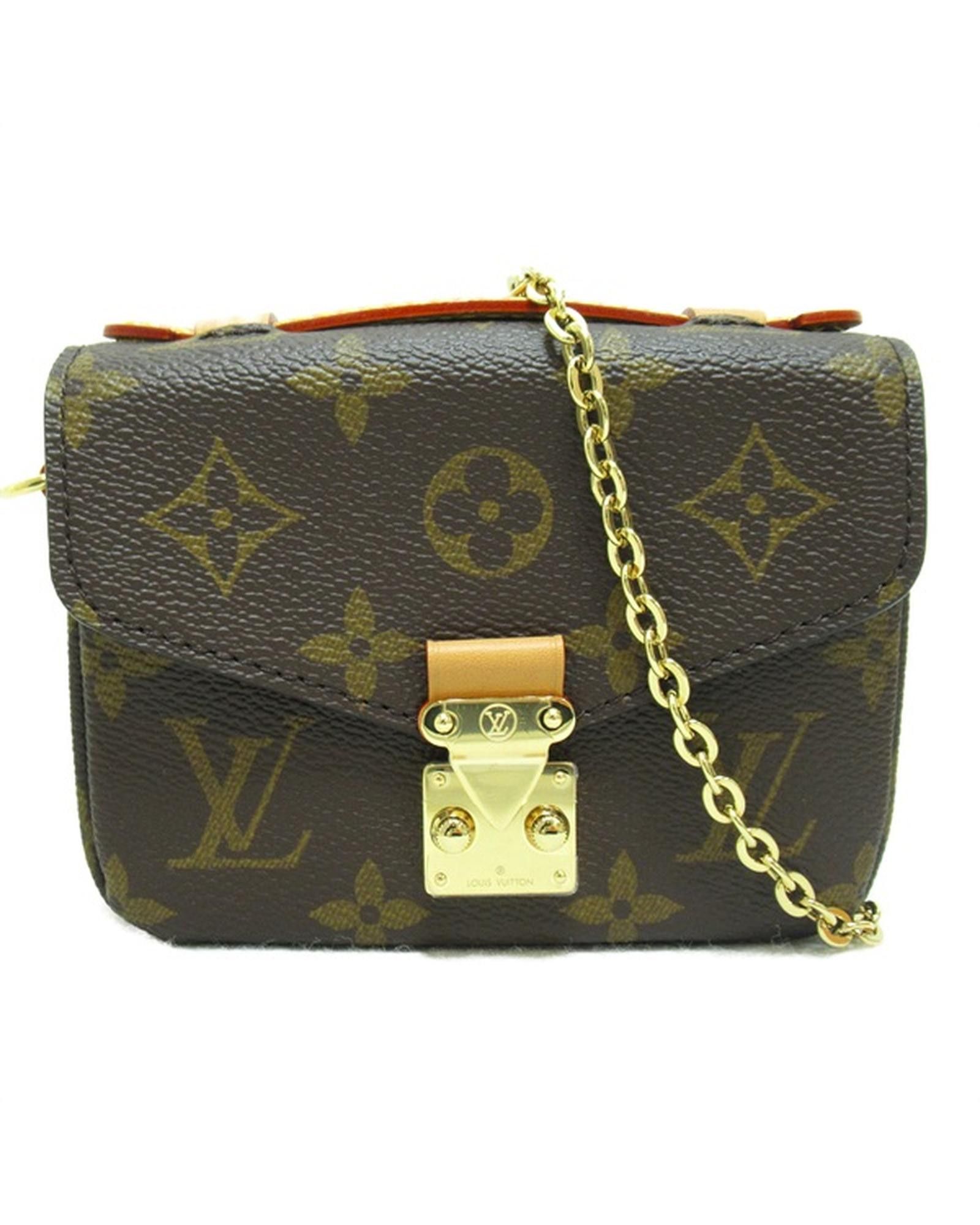 image of Louis Vuitton Small Brown Monogram Shoulder Bag, Women's
