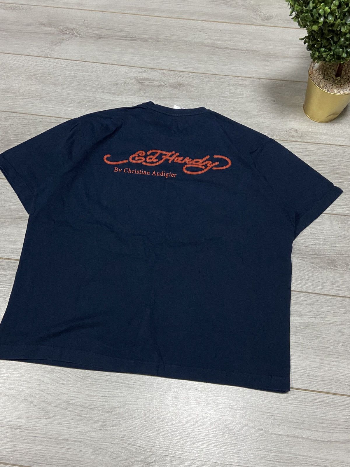 Ed Hardy Ed Hardy Love kills slowly rhinestones vintage skull t-shirt Size US M / EU 48-50 / 2 - 7 Thumbnail