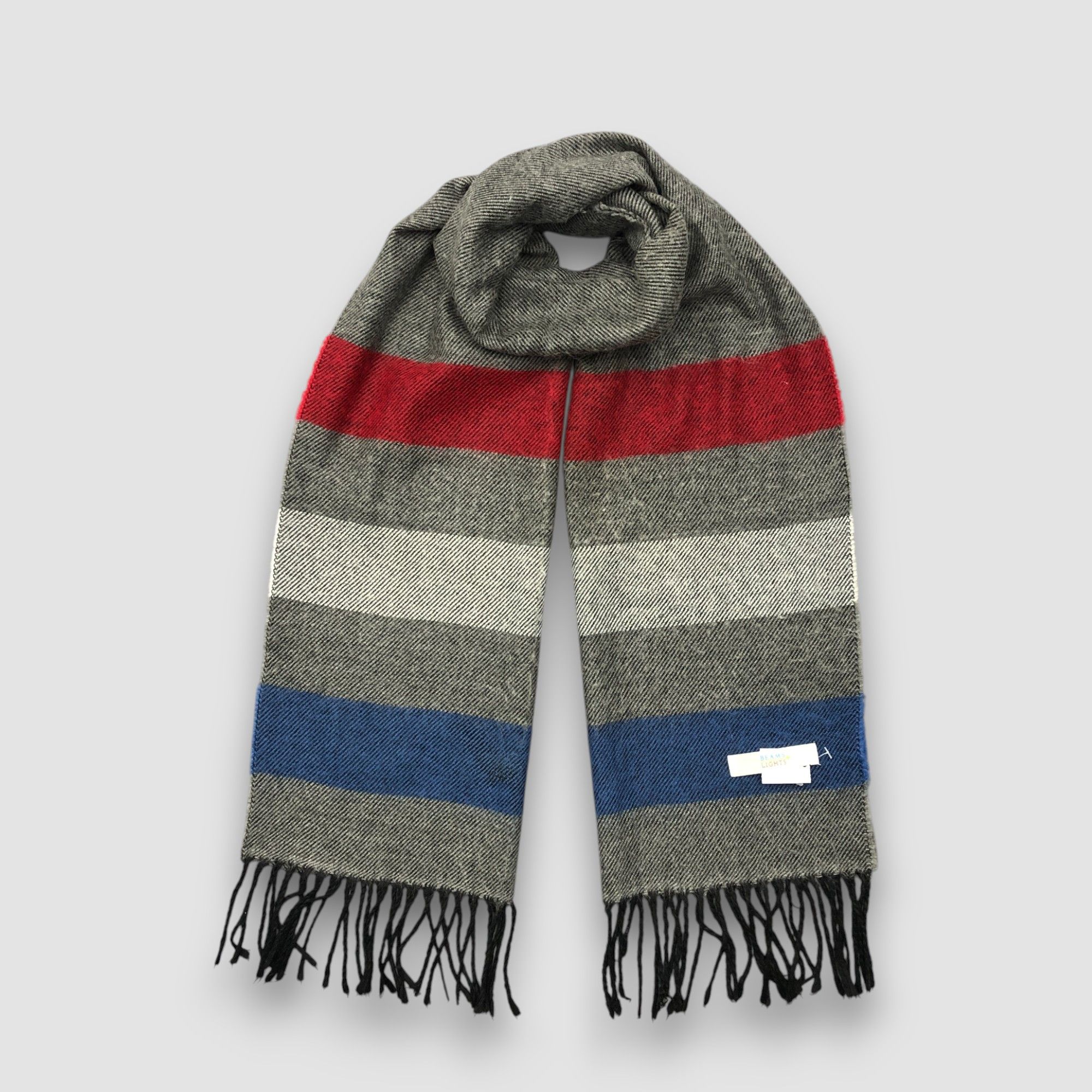 Beams Plus Vintage Beams Scarf Muffler Wool Winter Neck Scarves Size ONE SIZE - 1 Thumbnail