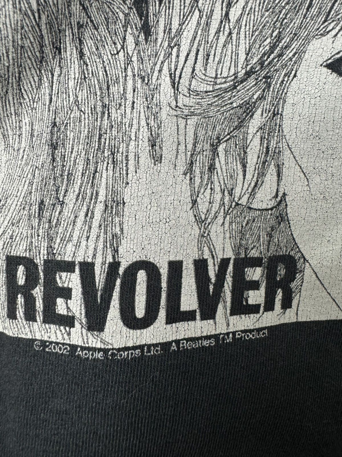 Band Tees Vintage Y2K 2002 The Beatles Revolver Rock Band Print Tee Size US M / EU 48-50 / 2 - 2 Thumbnail