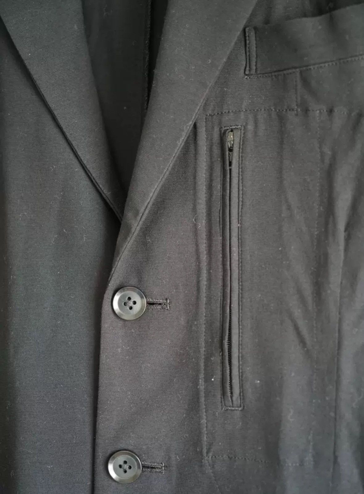 Yohji Yamamoto Yohji Yamamoto 14ss rain diagonal cut back zipper suit Size US M / EU 48-50 / 2 - 3 Thumbnail