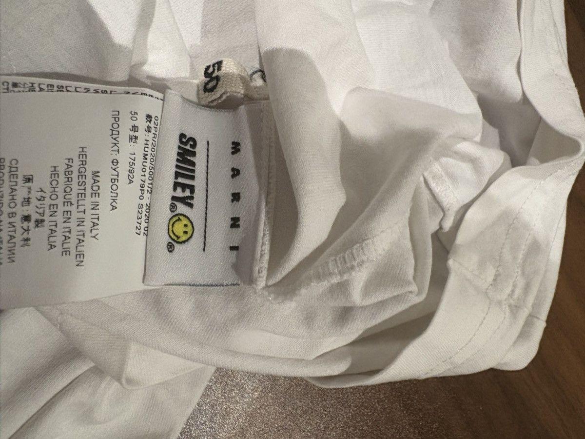 Marni Marbi x smiley tee size 50 Size US M / EU 48-50 / 2 - 6 Thumbnail