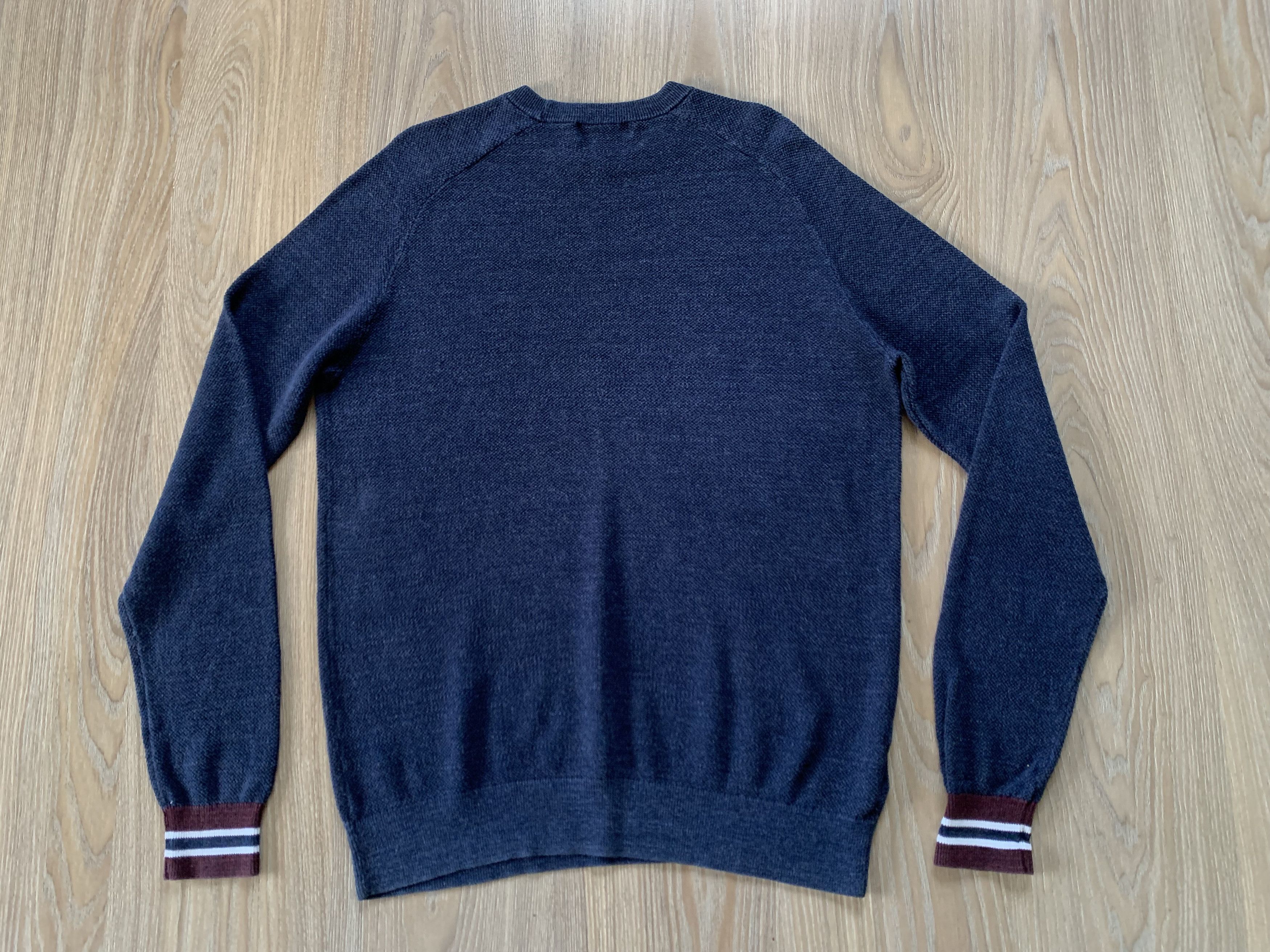 Fred Perry × Vintage Fred Perry Classic Cotton Crewneck Sweater Size US L / EU 52-54 / 3 - 3 Thumbnail