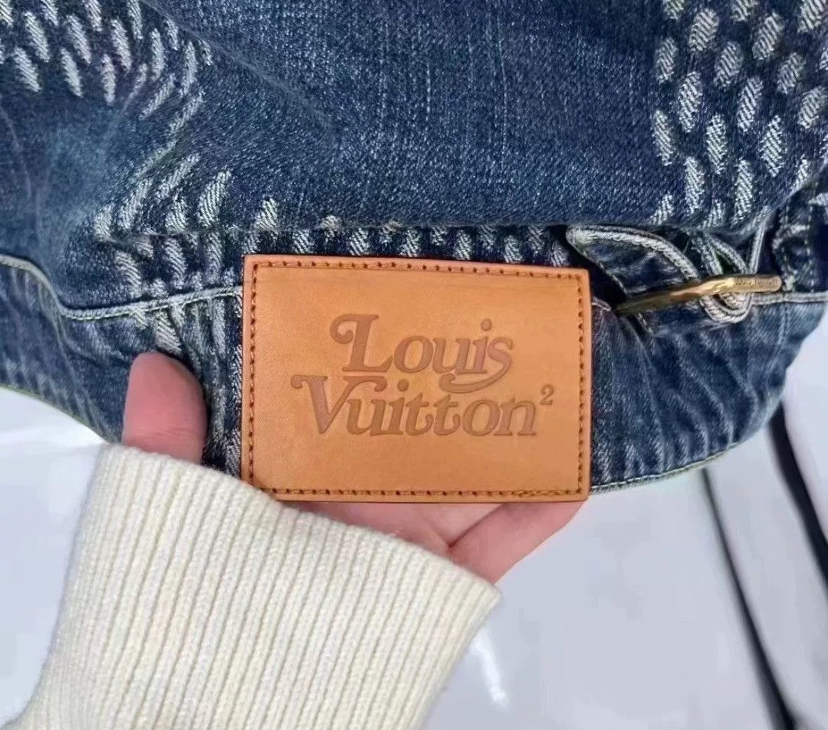 Louis Vuitton Louis Vuitton's latest blue Nigo full print denim jacket Size US S / EU 44-46 / 1 - 3 Thumbnail