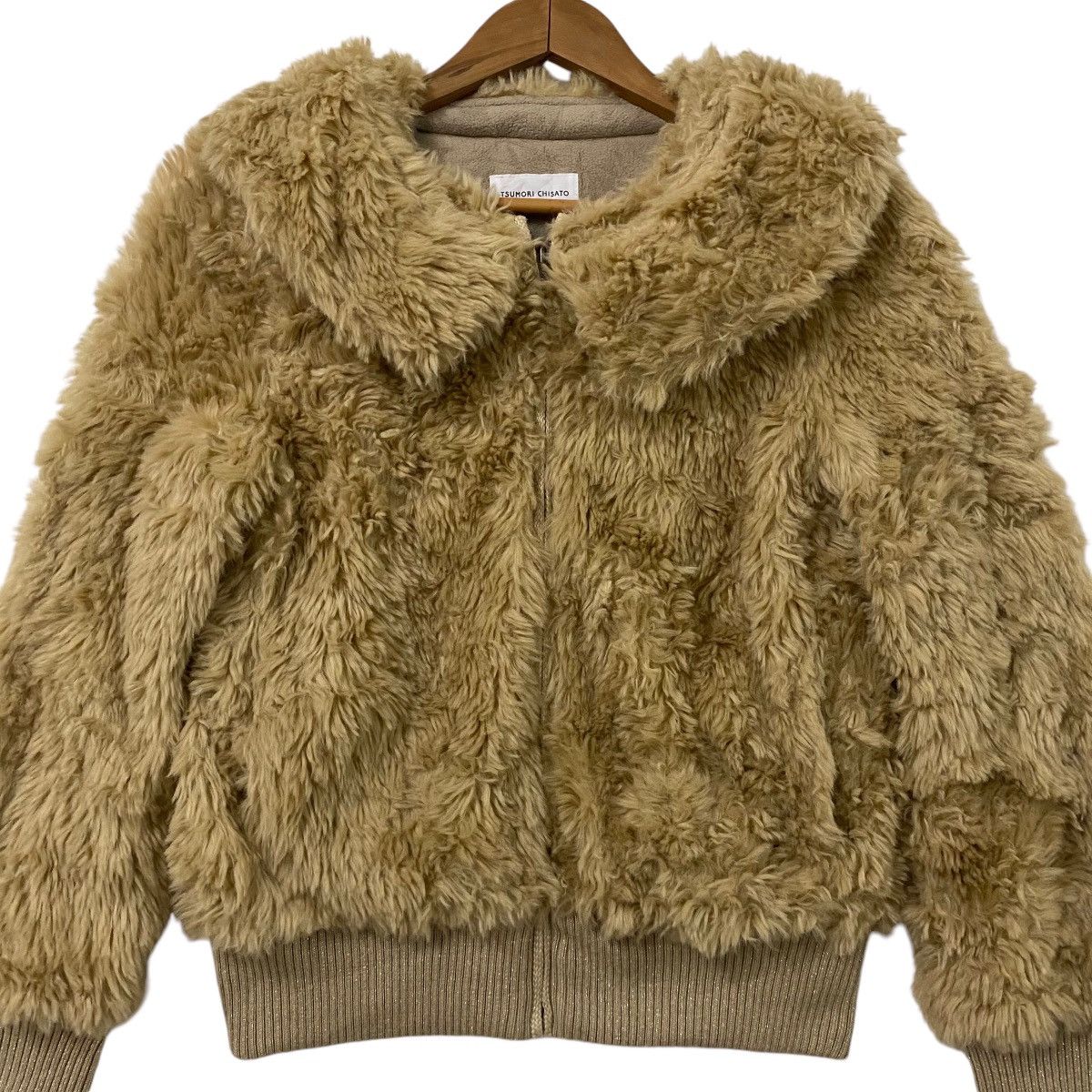 Issey Miyake × Japanese Brand × Tsumori Chisato ☀️Tsumori Chisato fur bomber zipper jacket Size US S / EU 44-46 / 1 - 4 Thumbnail