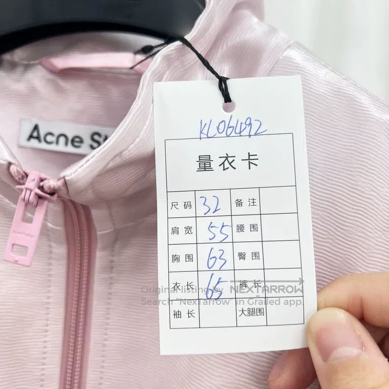 Acne Studios Acne Studios Back Embroidered Letter Pilot Jacket Size 4XL / US 24-26 - 8 Thumbnail