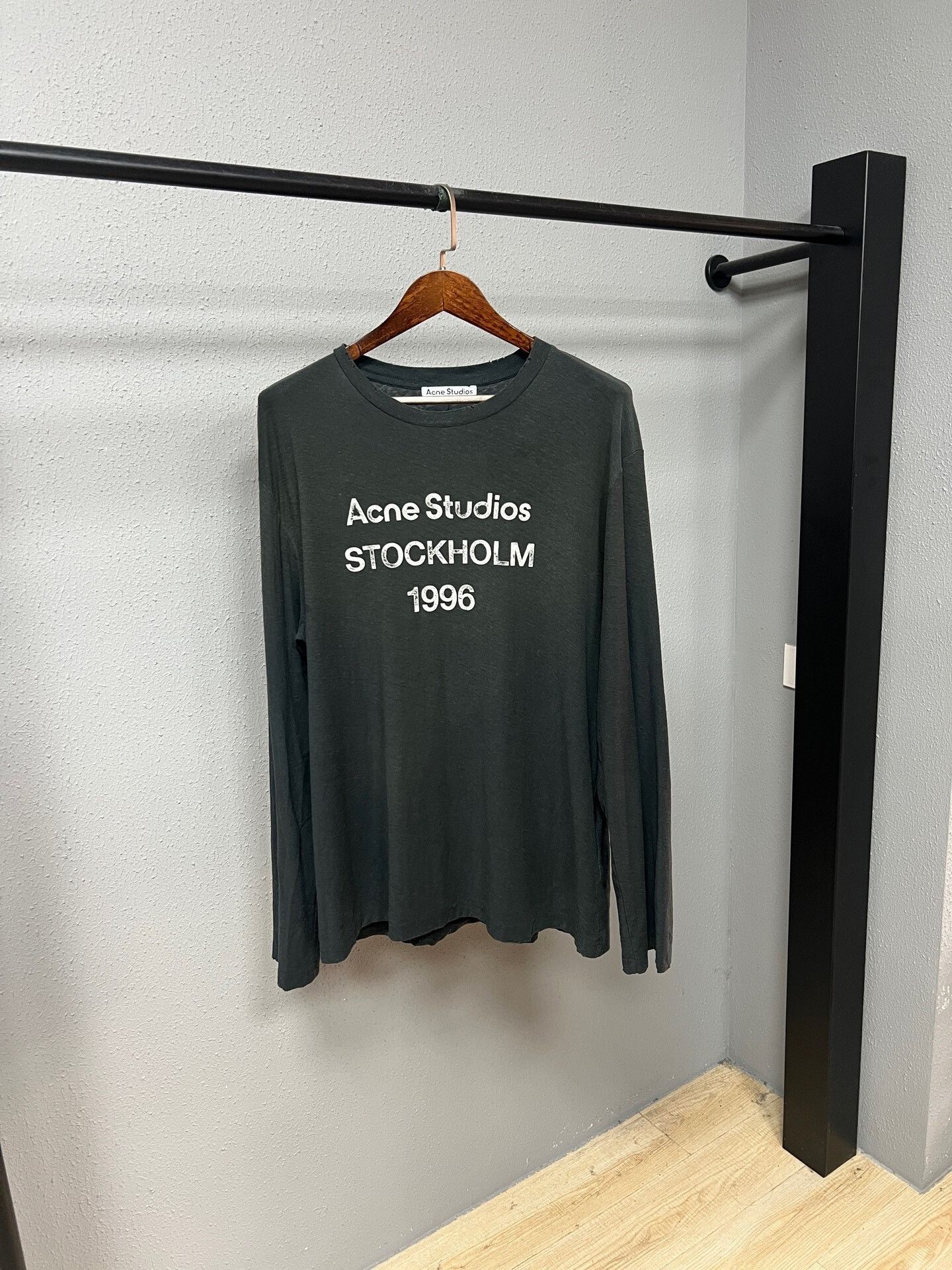 Acne Studios acne studios 1996 black long sleeve shirt | Grailed