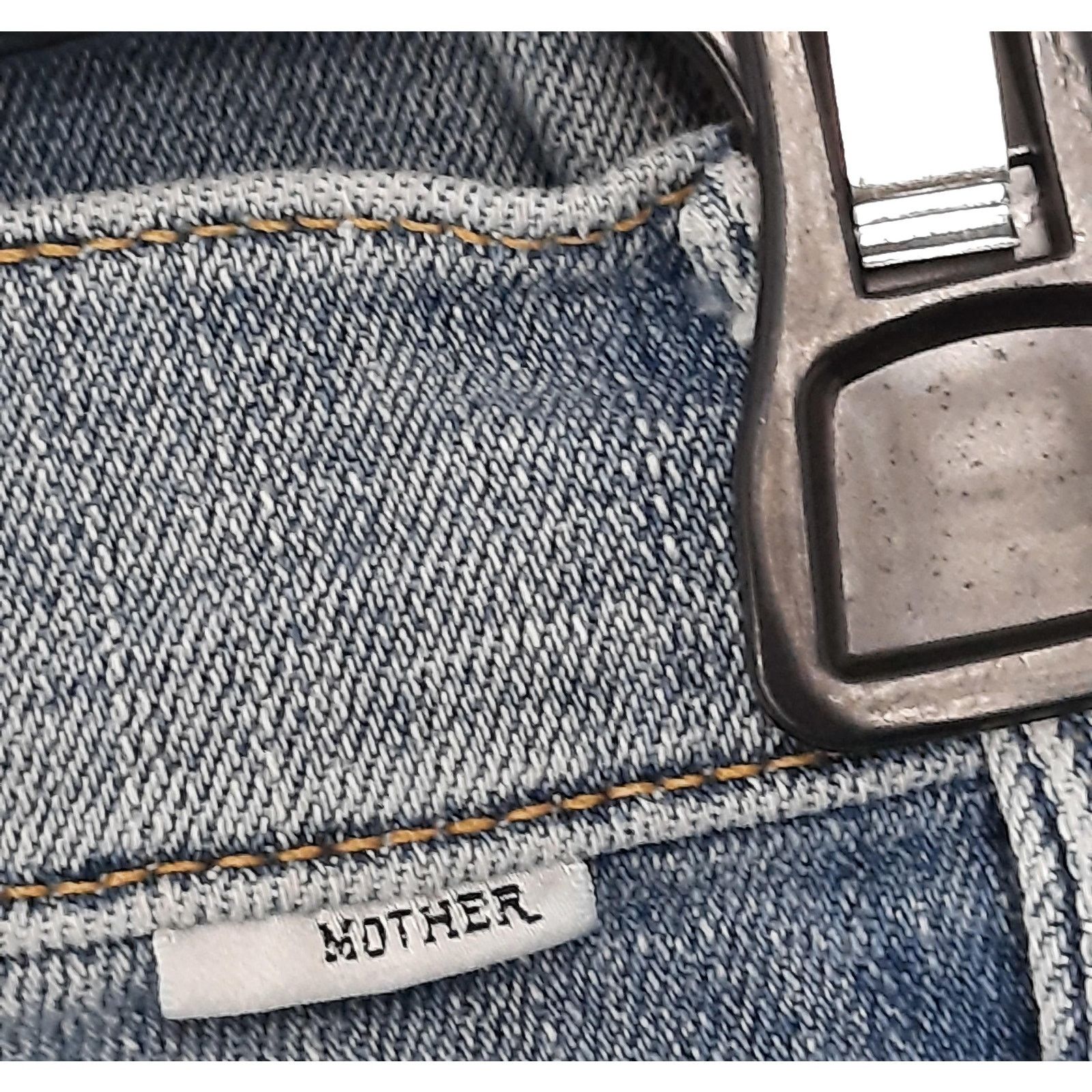 MOTHER Mother High Waisted Rider Ankle Kiss And Make Up Again Jeans Size 27" / US 4 / IT 40 - 5 Thumbnail