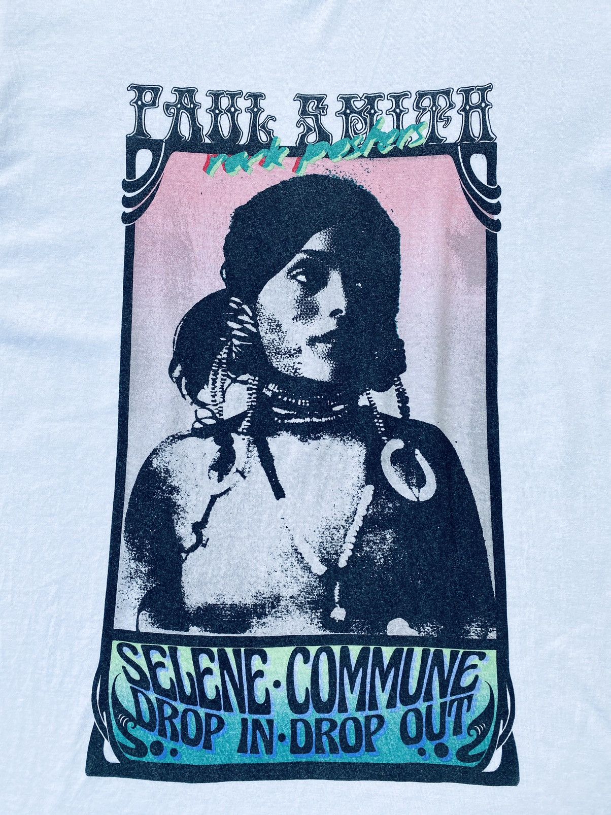 Paul Smith Vintage 90s Paul Smith Selena Commune Art Tees Size US L / EU 52-54 / 3 - 3 Thumbnail