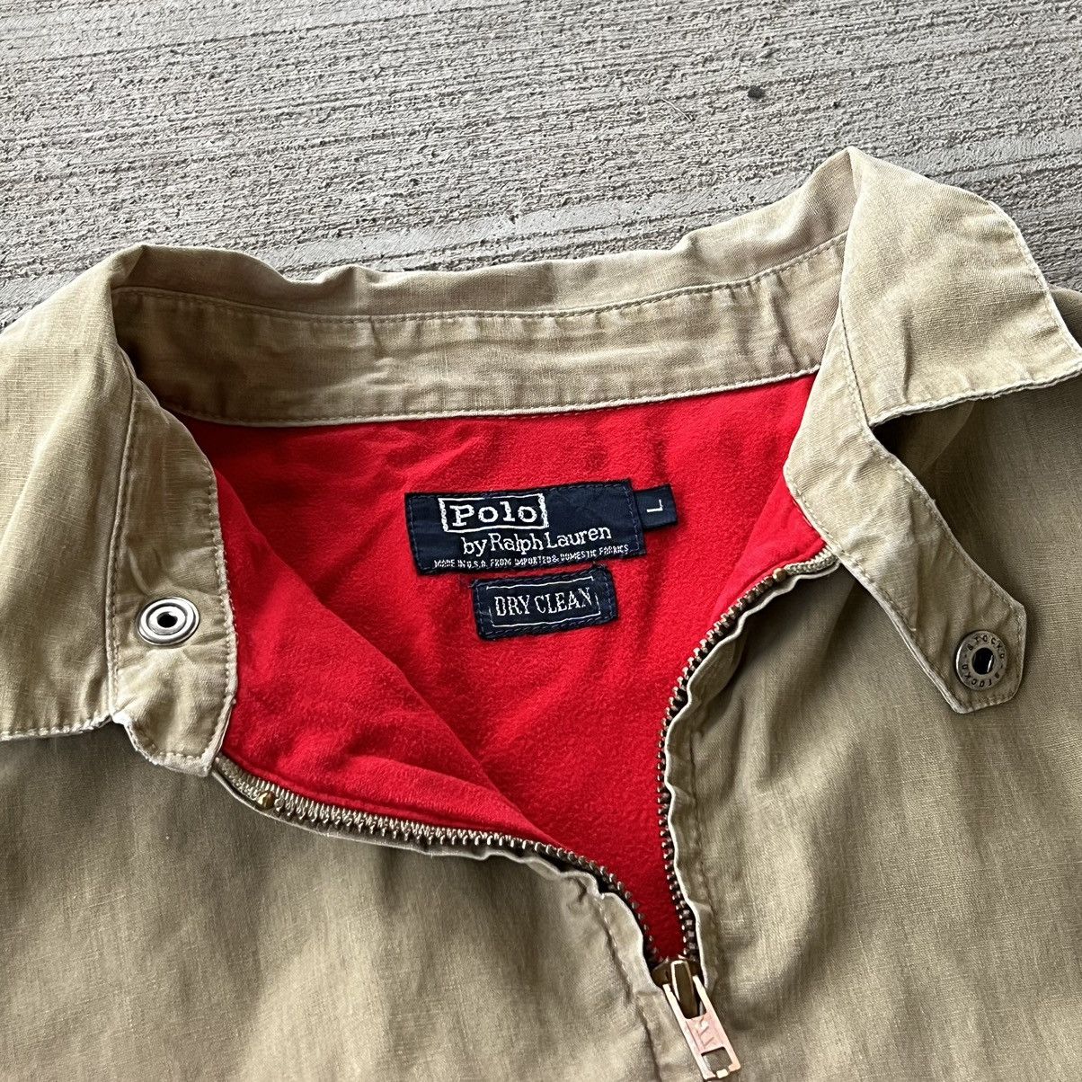 Vintage Polo Ralph Lauren Vintage Jacket Bomber Size US L / EU 52-54 / 3 - 5 Thumbnail