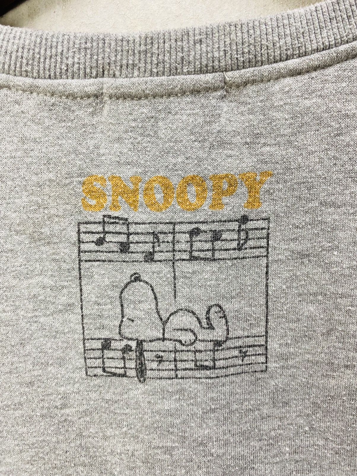 Peanuts Vintage Peanuts Snoopy Sweatshirt Big Logo Crewneck Size L Size US L / EU 52-54 / 3 - 6 Thumbnail