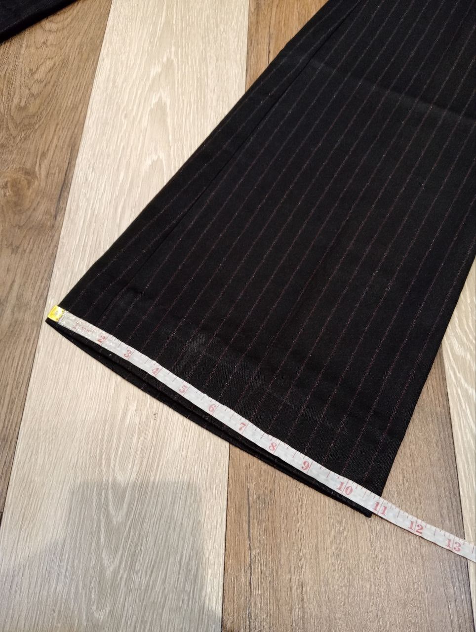Tornado Mart TORNADO MART JAPAN FLARED BLACK STRIPES PANTS Size US 29 - 15 Thumbnail