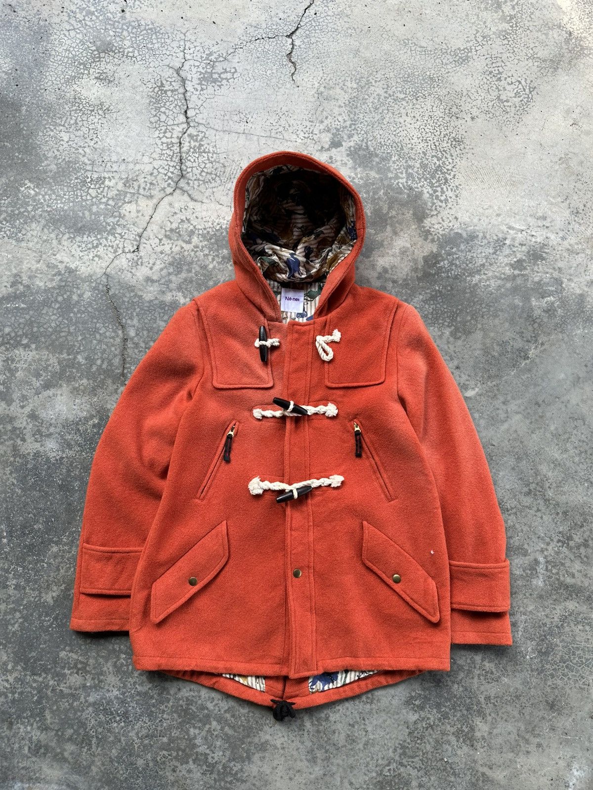 Issey Miyake 👹Net-Net By Issey Miyake Wool Duffle Jacket Size US M / EU 48-50 / 2 - 4 Thumbnail