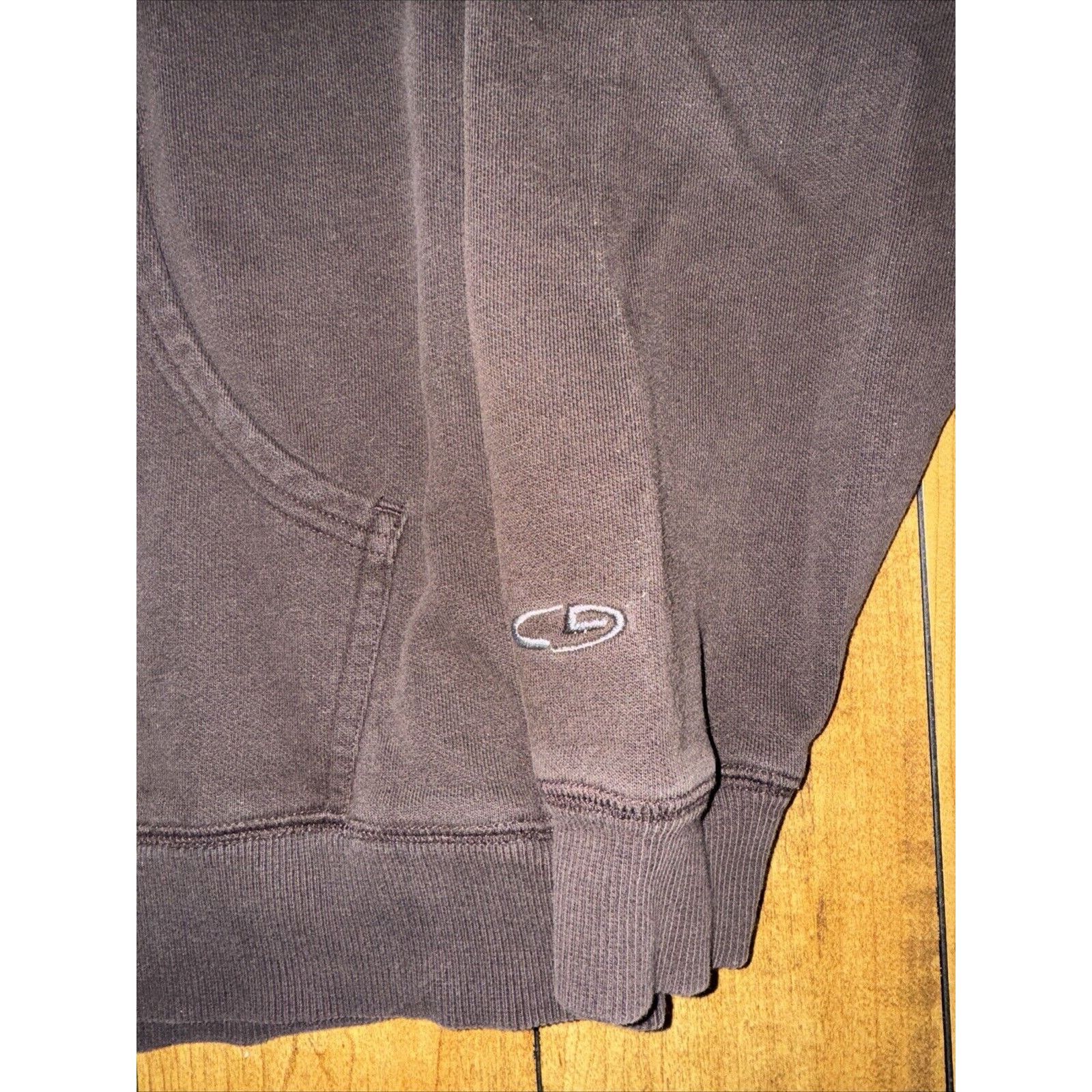 Champion × Vintage Champion Pull Over Hoodie Brown Small 21x22 Size US S / EU 44-46 / 1 - 2 Thumbnail