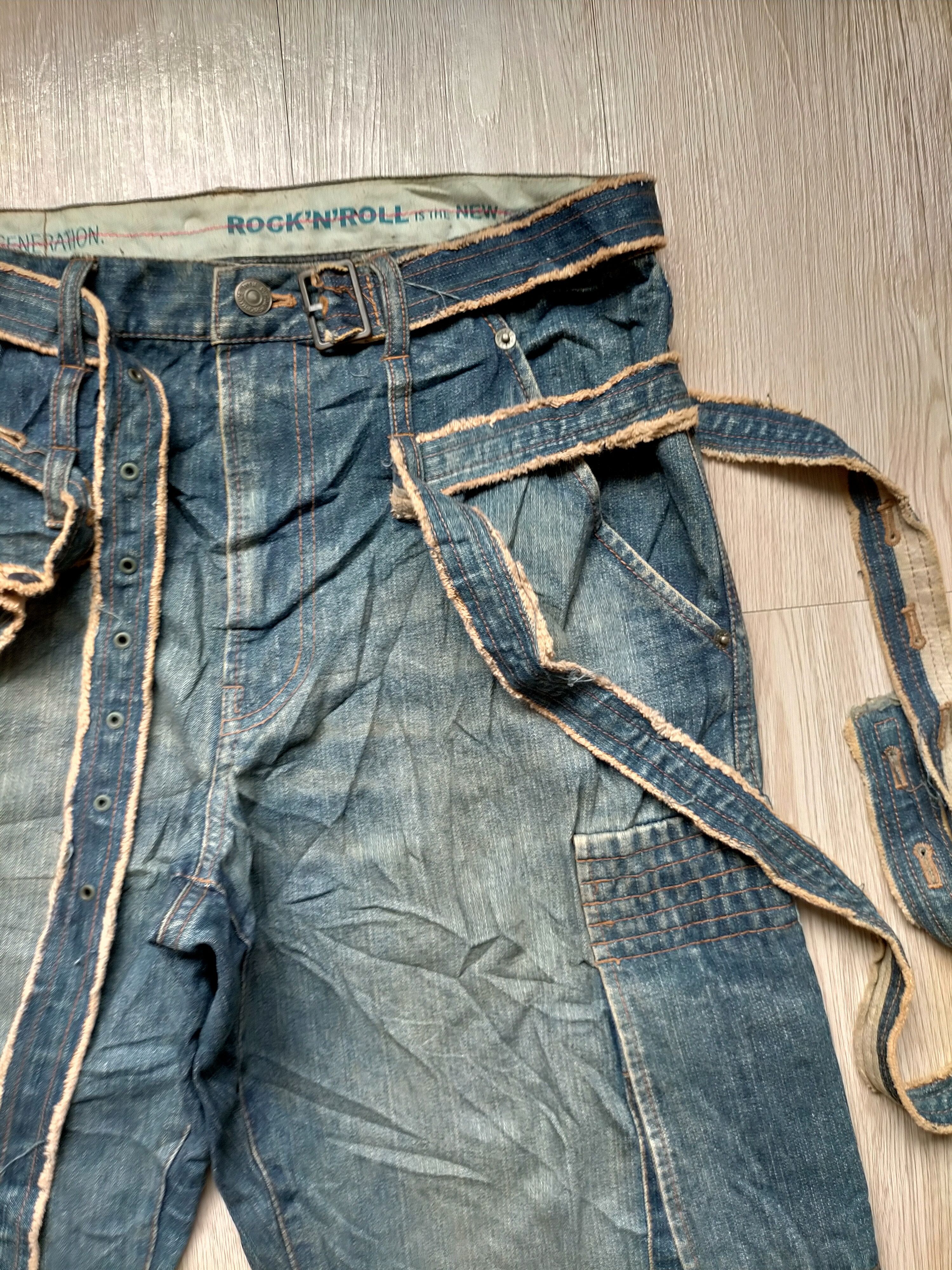 PPFM Vintage PPFM Japan Cargo Wide Leg Hip Hop Style Size US 31 - 5 Thumbnail