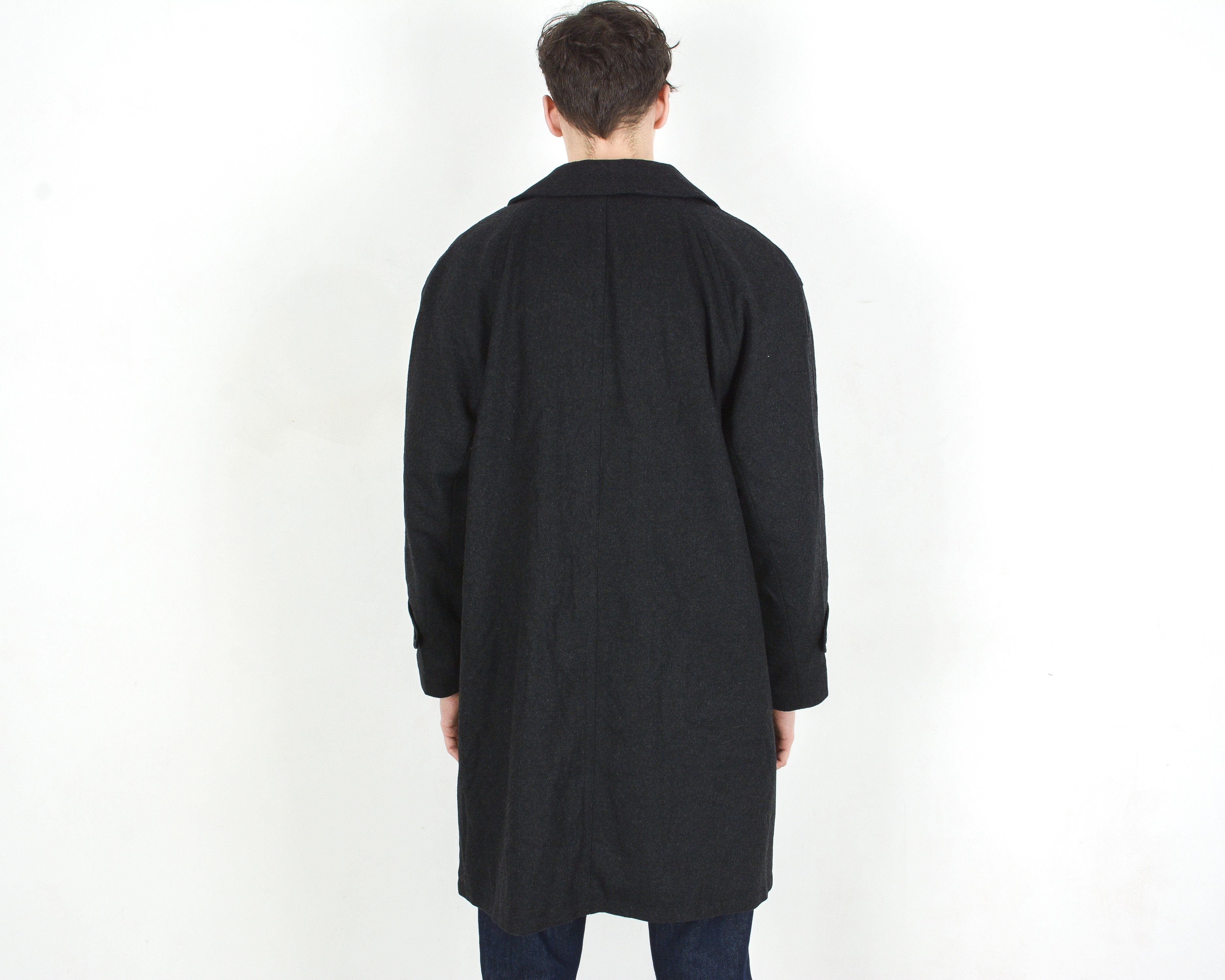 Vintage ALPEN Loden 1980's Mens UK 42S US Wool Jacket Over Pea Coat Size US L / EU 52-54 / 3 - 4 Thumbnail