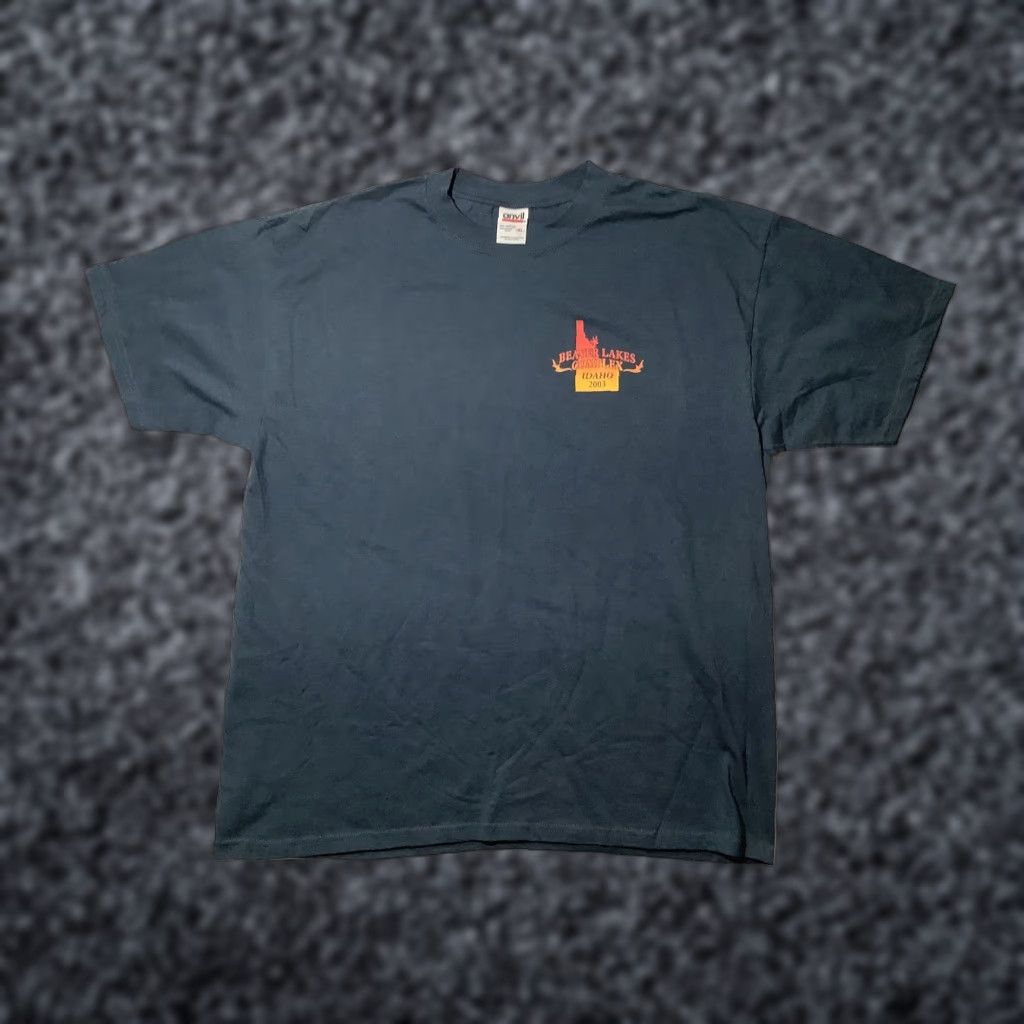 Anvil VINTAGE Beaver Lakes Complex Shirt Mens XL Idaho 2003 Wildfire Clearwater 00s Shirt Mens XL Blue Idaho 2003 Wildfire Clearwater 00s Size US XL / EU 56 / 4 - 1 Thumbnail