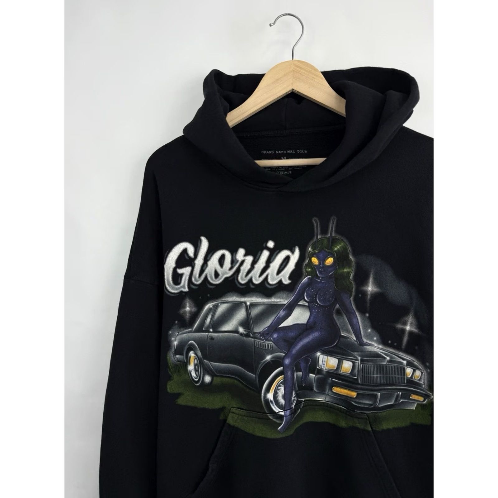 Vintage VINTAGE Kendrick Lamar SZA Grand National Tour GNX Lana SOS Gloria Hoodie Mens M Black Pullover GNX Tour Merch Size US M / EU 48-50 / 2 - 4 Thumbnail