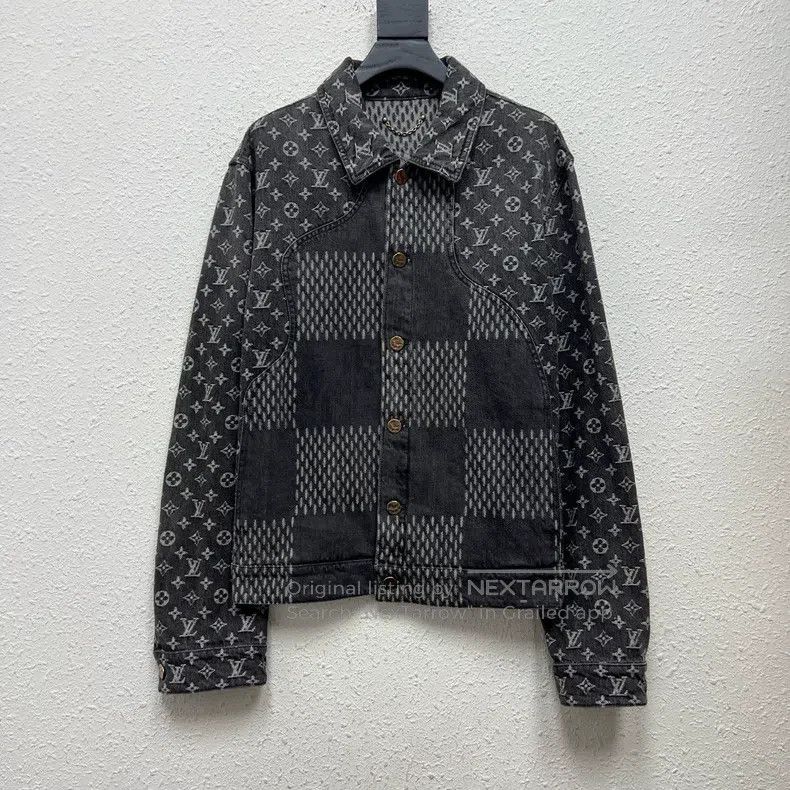 Louis Vuitton Louis Vuitton Presbyopic patchwork denim jacket Size US M / EU 48-50 / 2 - 1 Thumbnail