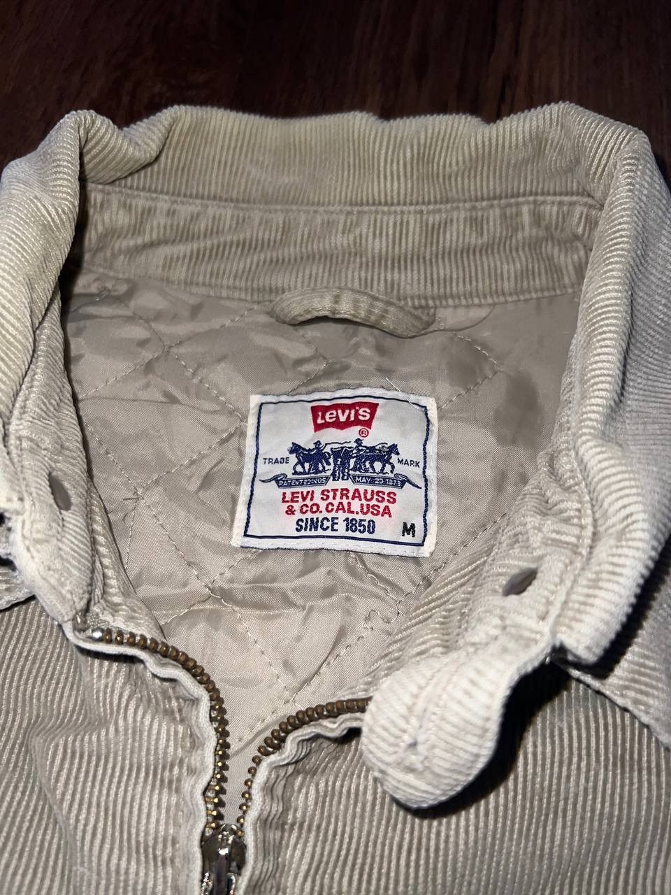Levi's × Levi's Vintage Clothing × Vintage Levi's Vintage Sherpa Lined Jacket Corduroy White Tab Size US M / EU 48-50 / 2 - 13 Thumbnail