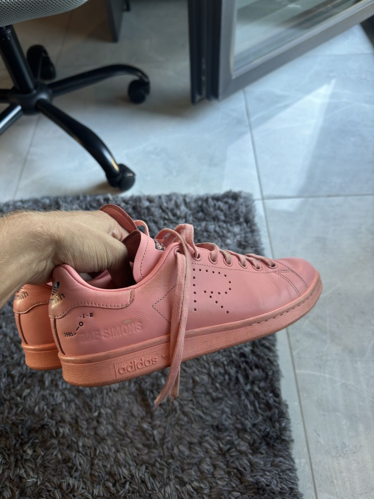 Adidas × Raf Simons Adidas x Raf Simons Stan Smith rare sneakers collaboration Size US 7 / EU 40 - 4 Thumbnail