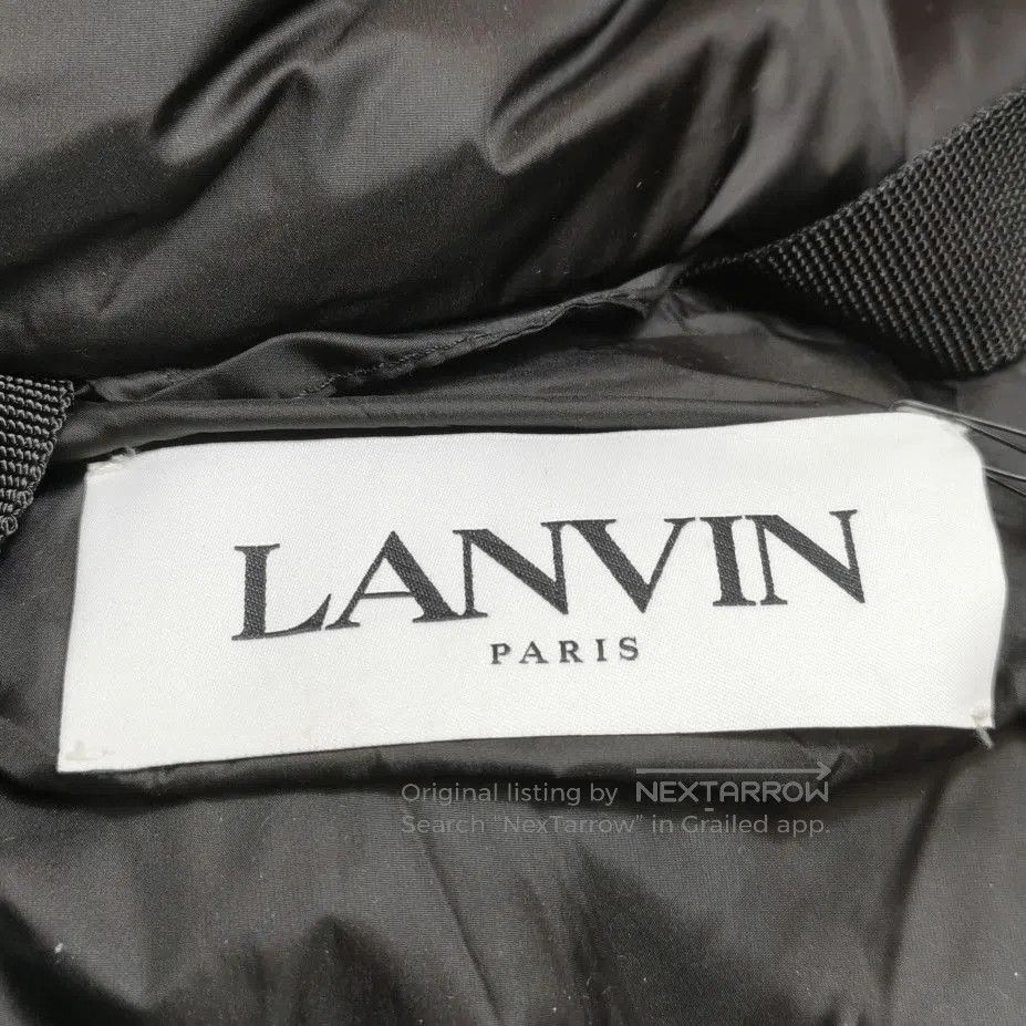Louis Vuitton Lanvin Wool Blend Puffer Jacket with Fur Hood. Size US M / EU 48-50 / 2 - 1 Thumbnail