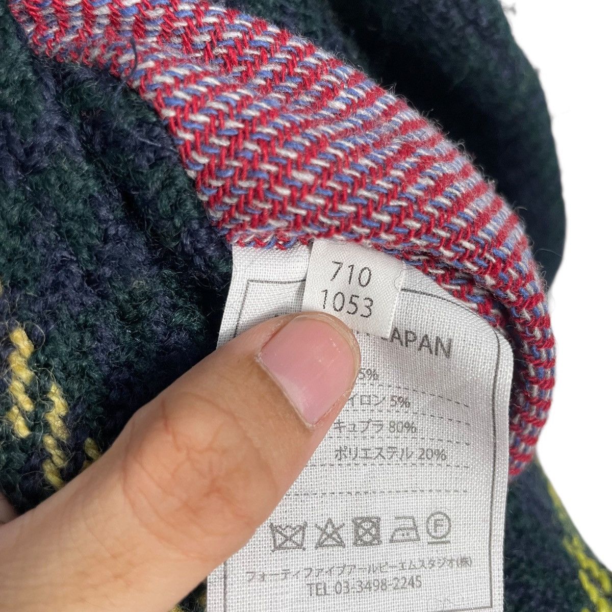 45rpm 45rpm Studio Double Breasted Tartan Wool Jacket Size US M / EU 48-50 / 2 - 16 Thumbnail