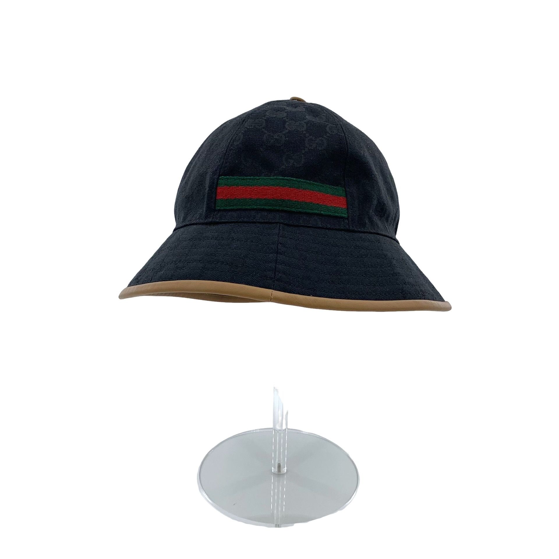 Gucci Gucci GG Supreme Web Bucket Hat L Size ONE SIZE - 1 Thumbnail