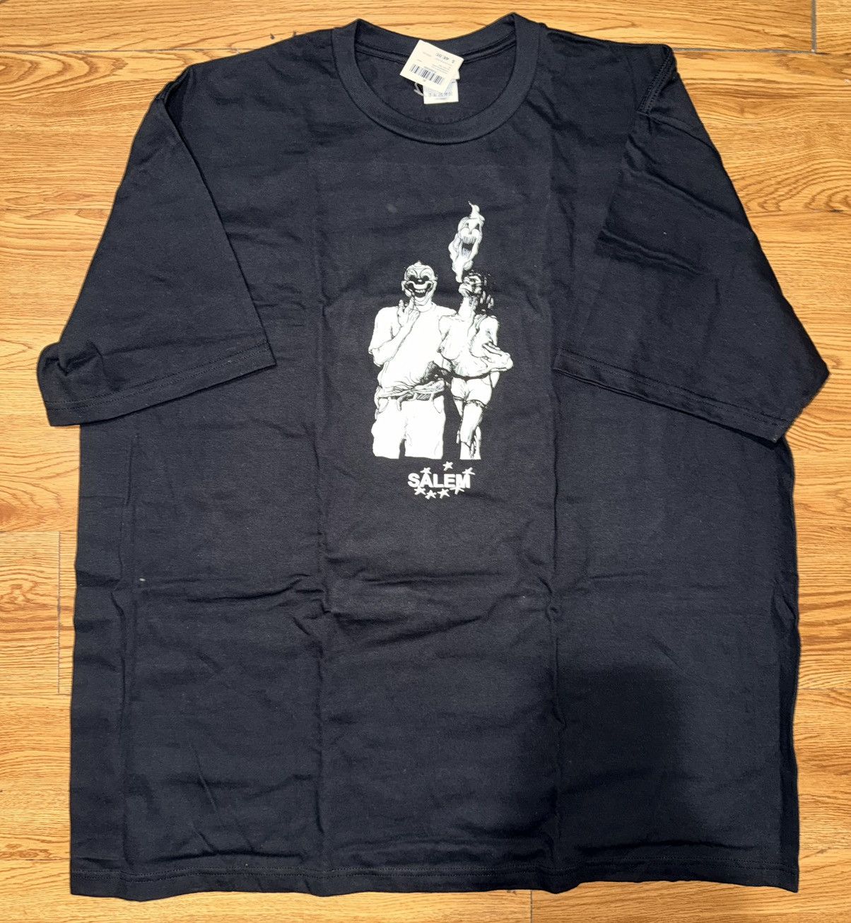 Supreme Supreme SALEM Tee Black Size XXL Size US XXL / EU 58 / 5 - 1 Thumbnail