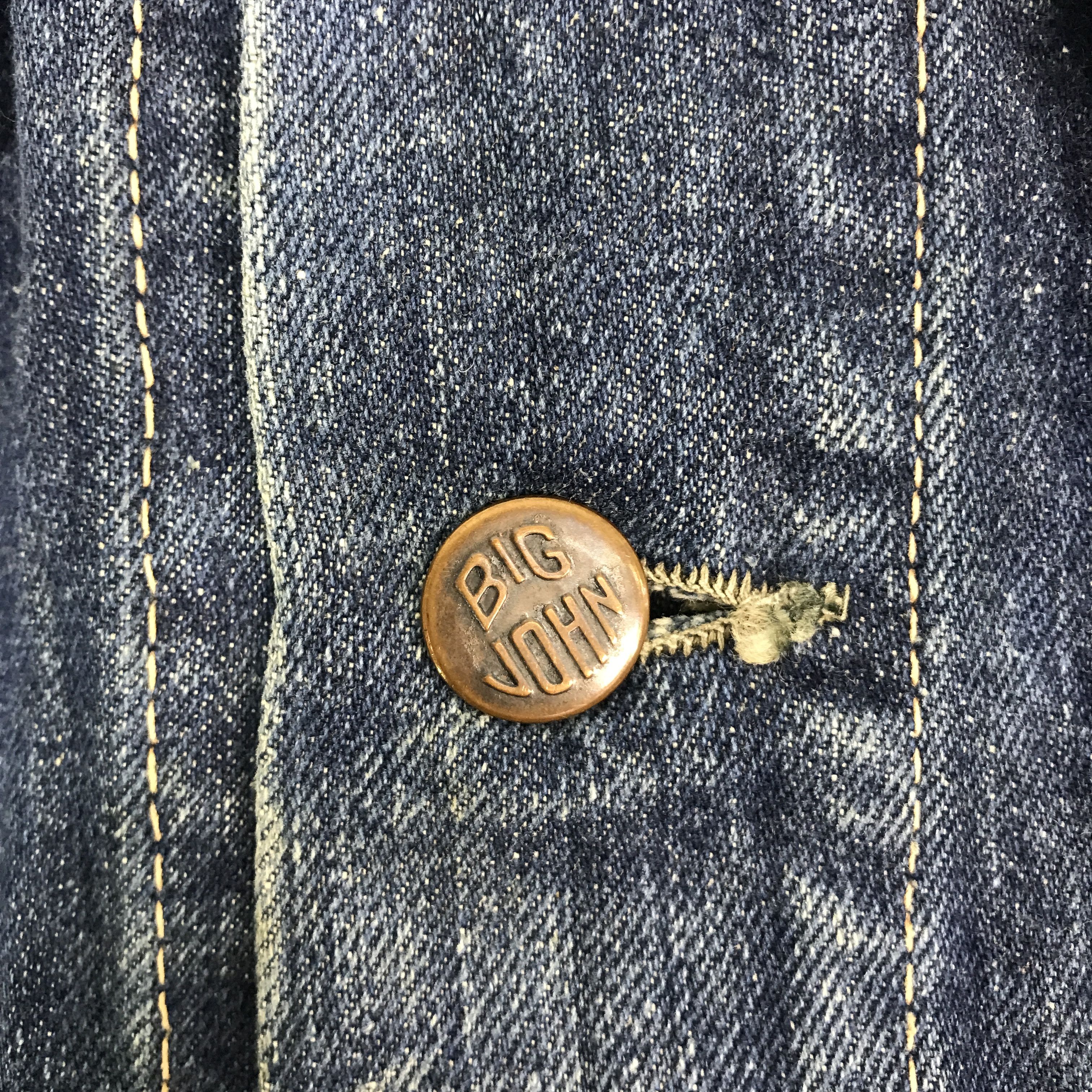 Big John BIG JOHN SOUTHERN CALIFORNIA DENIM TRACKER JACKET Size US L / EU 52-54 / 3 - 9 Thumbnail