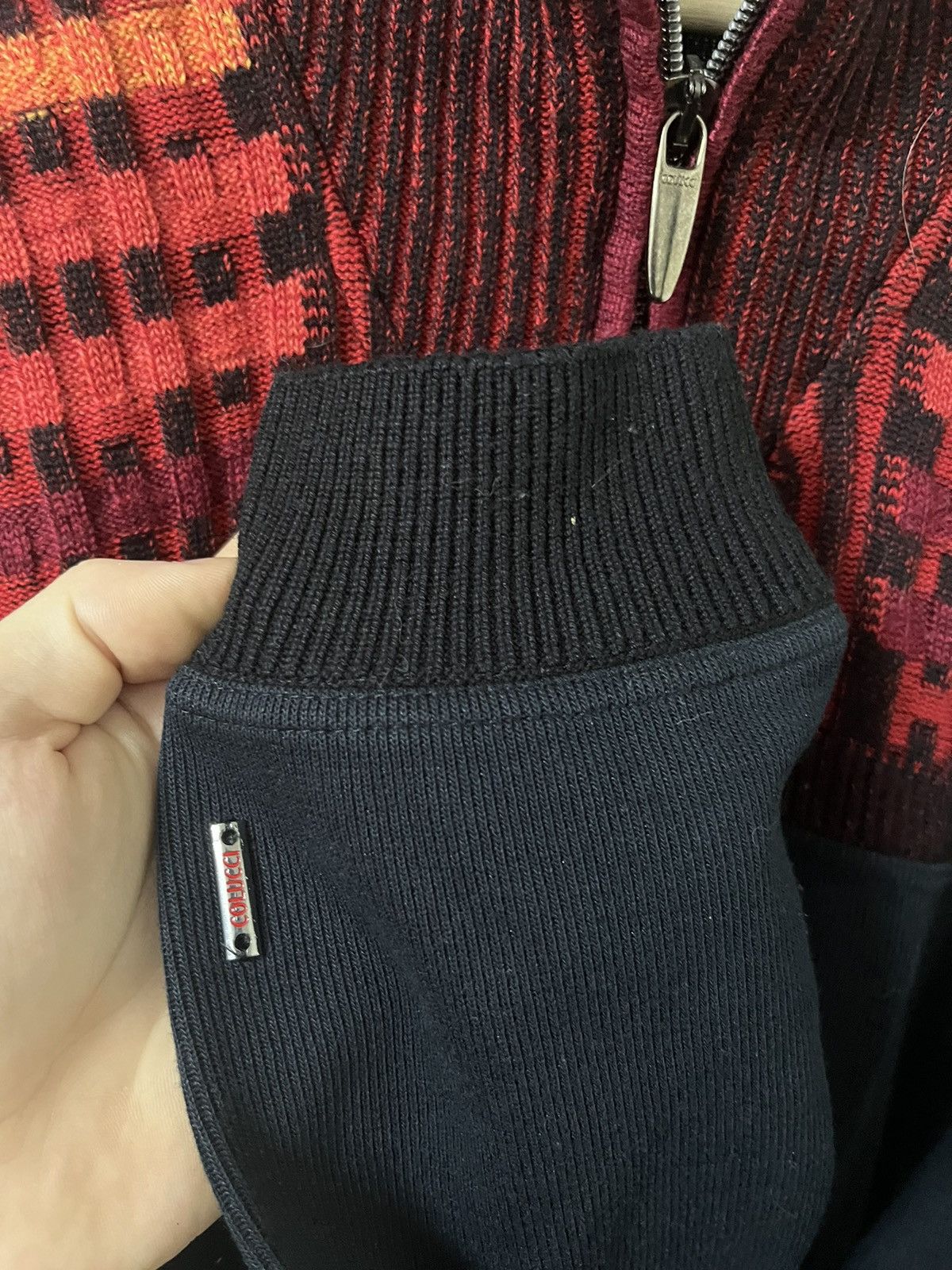 Carlo Colucci × Vintage Carlo Colucci Vintage y2k Knitsweater Size US M / EU 48-50 / 2 - 5 Thumbnail