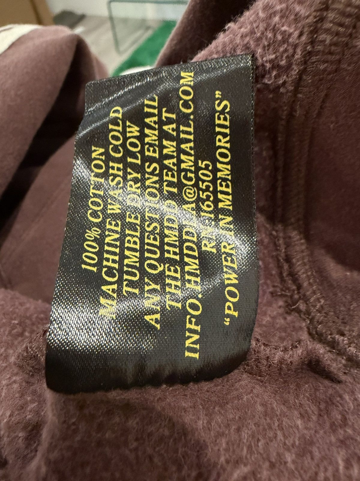 HMDD HMDD BUTTERFLY HOODIE Size US M / EU 48-50 / 2 - 5 Thumbnail