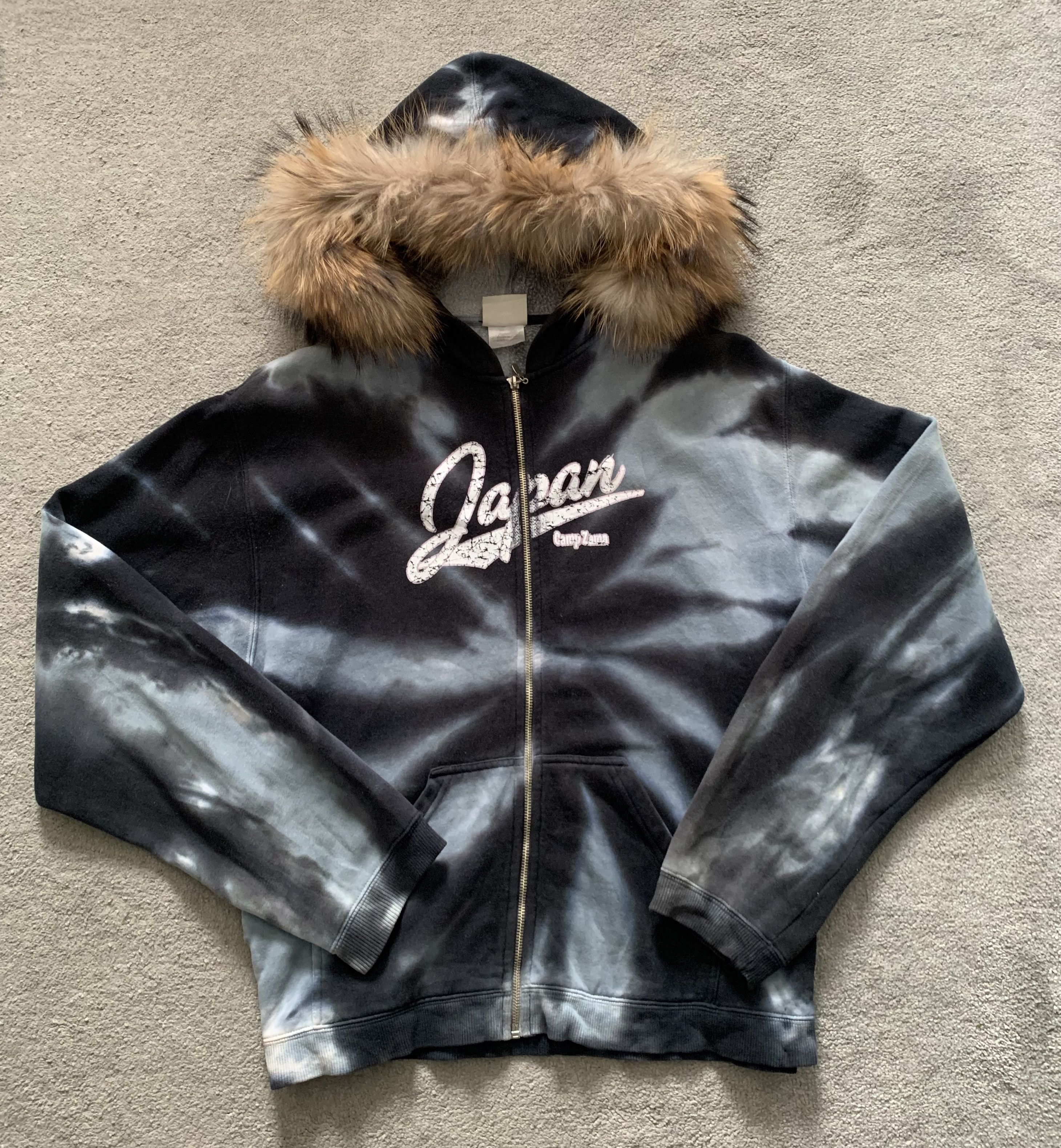 Vintage Fur Hoodie Size US XL / EU 56 / 4 - 1 Thumbnail