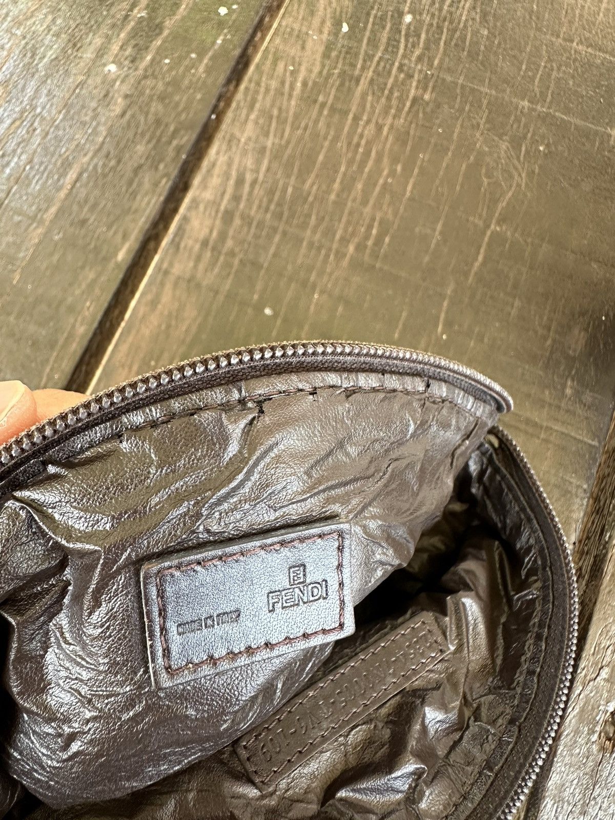 Fendi Fendi FF Zucca Monogram Pouch Bag Size ONE SIZE - 14 Thumbnail