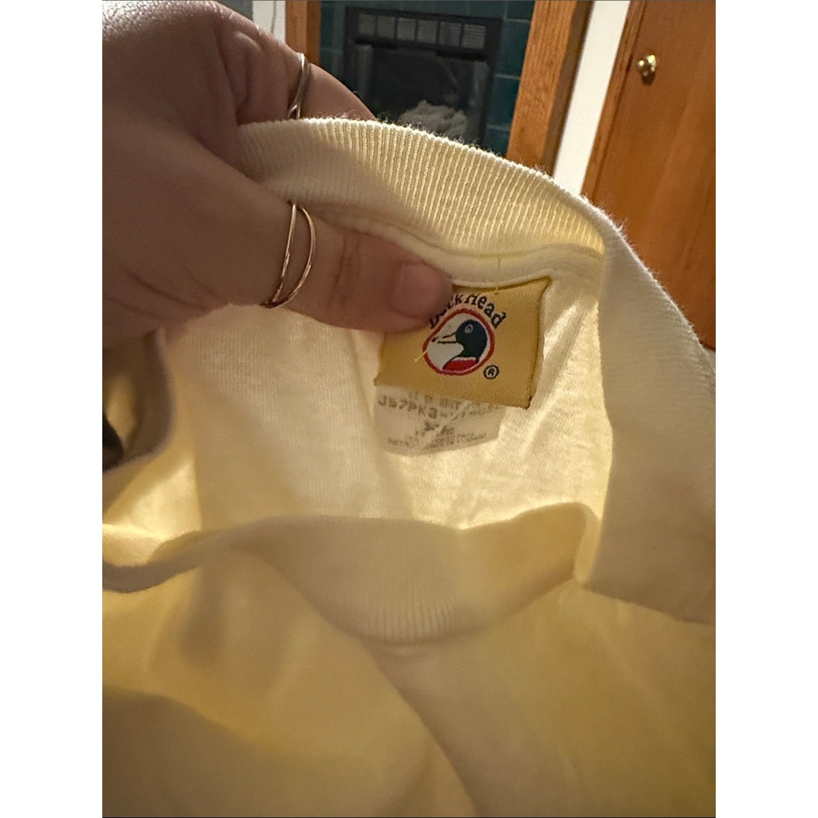 Duck Head VINTAGE DUCK HEAD embroidered Cream Crewneck Tshirt XL Size XL / US 12-14 / IT 48-50 - 2 Thumbnail