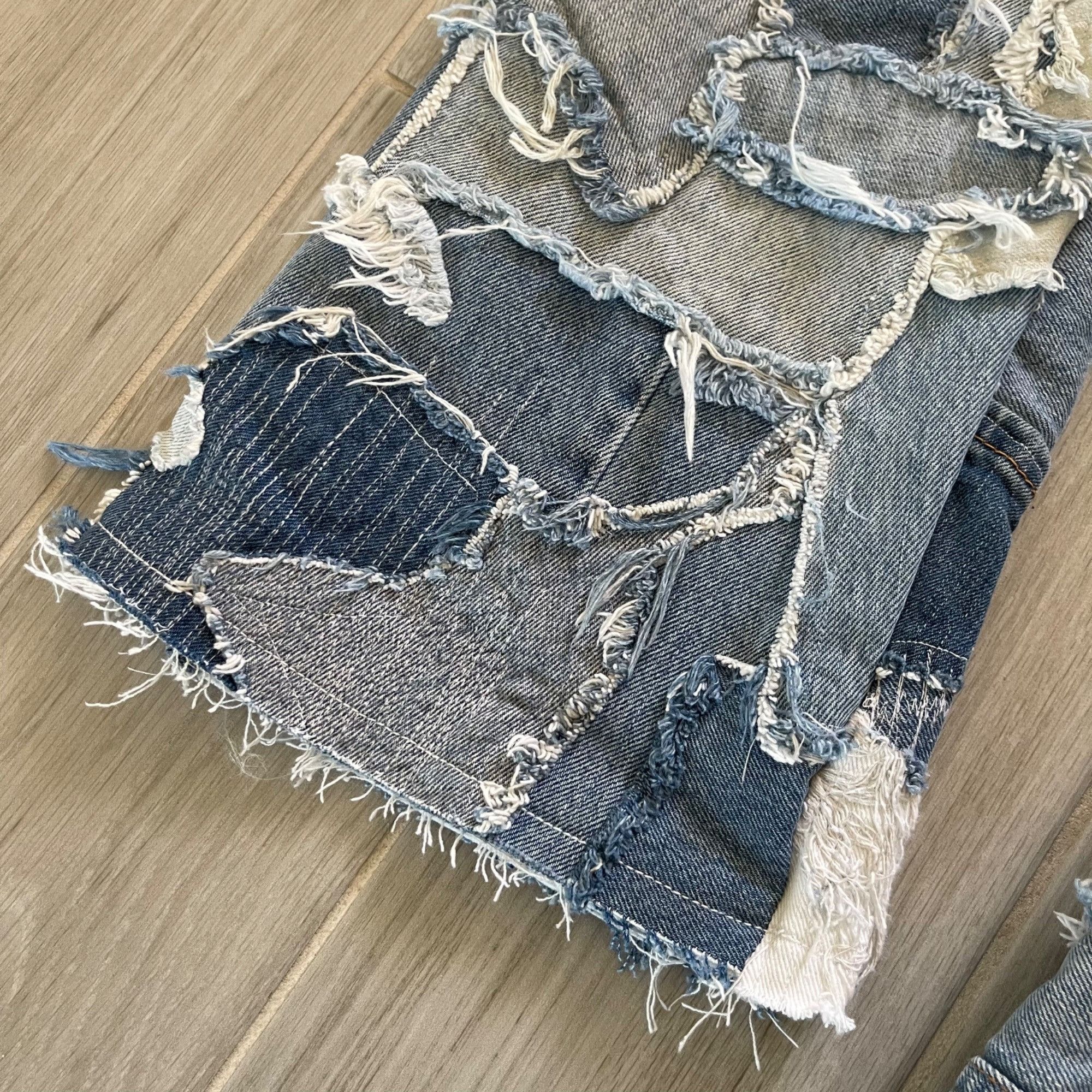 Gallery Dept. NEW GALLERY DEPT. LOGAN RECYCLED DENIM JEANS SZ 32 32x32 Size US 32 / EU 48 - 11 Thumbnail